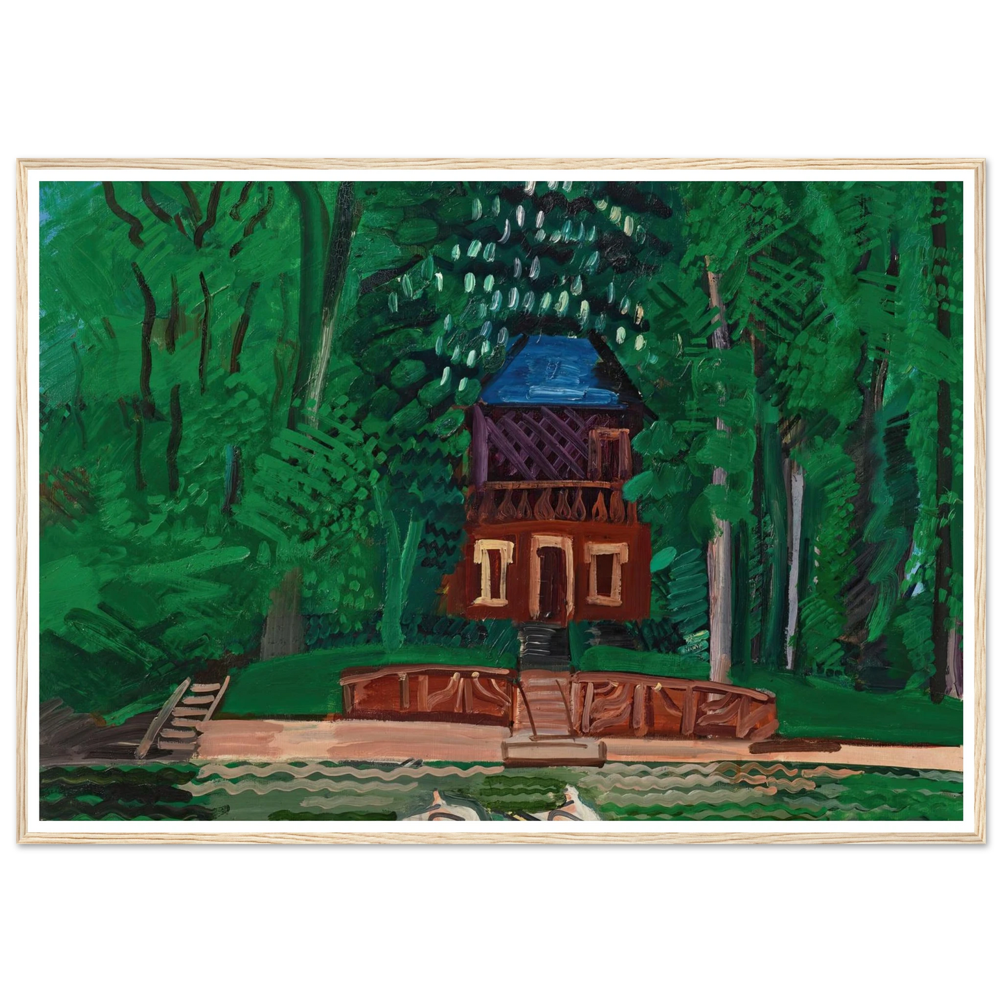 Les canotiers sur la Marne (circa 1922-1925) Art Print | Raoul Dufy-Quipham Collections