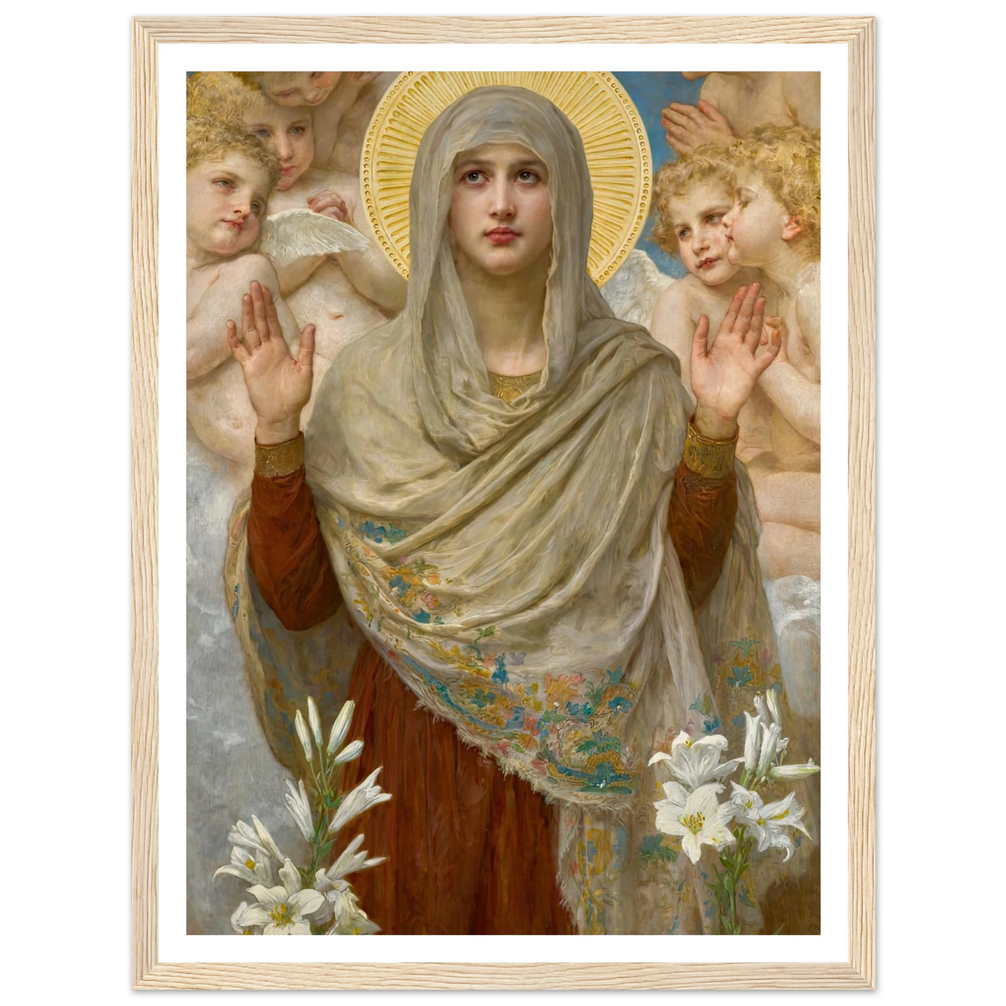 Ora Pro Nobis (1903) Art Print | William Bouguereau-Quipham Collections