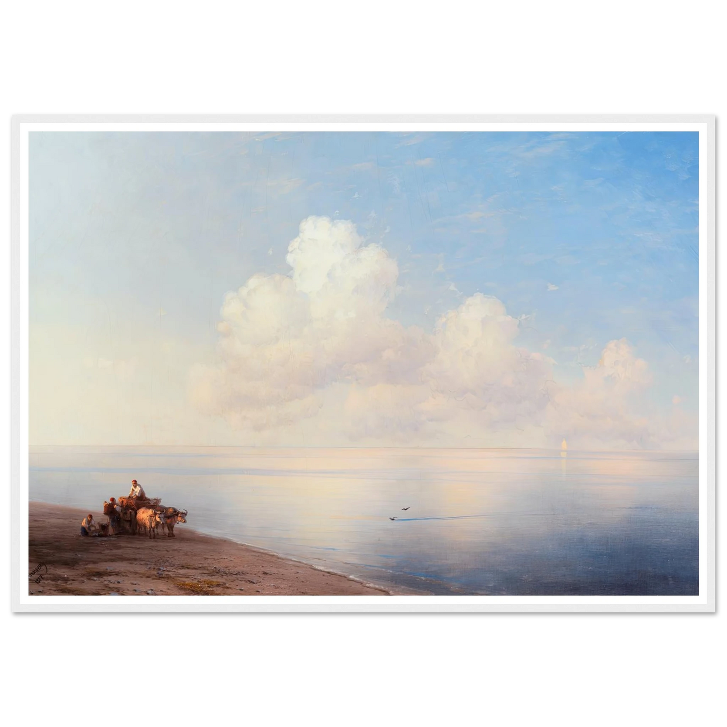 Ruhige See (1887) Art Print | Ivan Konstantinovich Aivazovsky-Quipham Collections