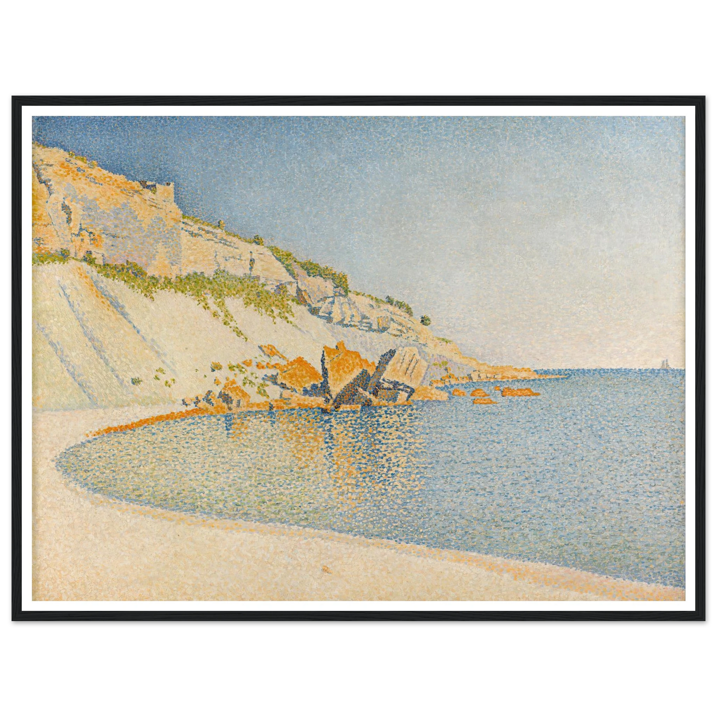 Cassis, Cap Lombard, Opus 196 Art Print | Paul Signac-Quipham Collections
