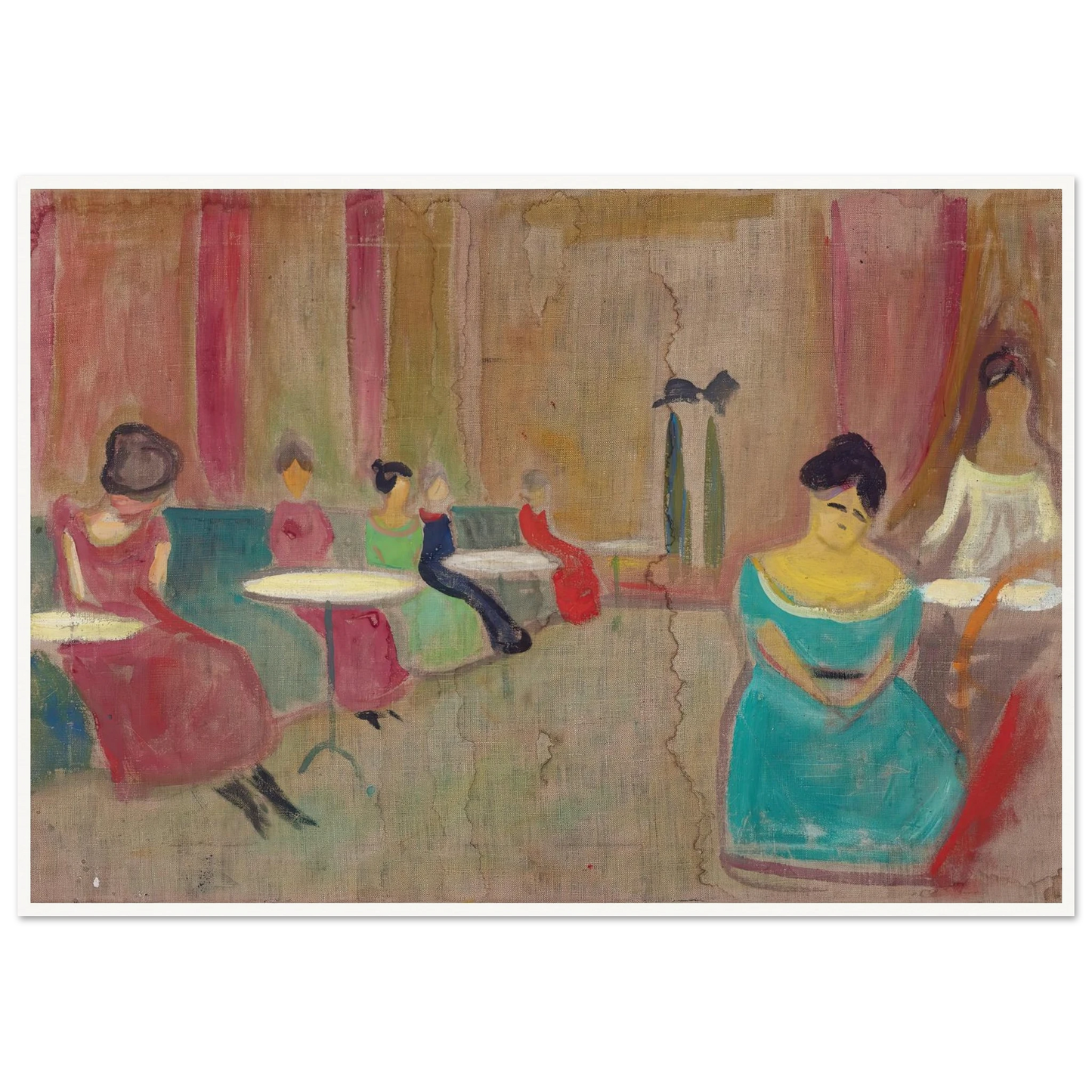 Brothel Scene (1897–99) Art Print | Edvard Munch-Quipham Collections