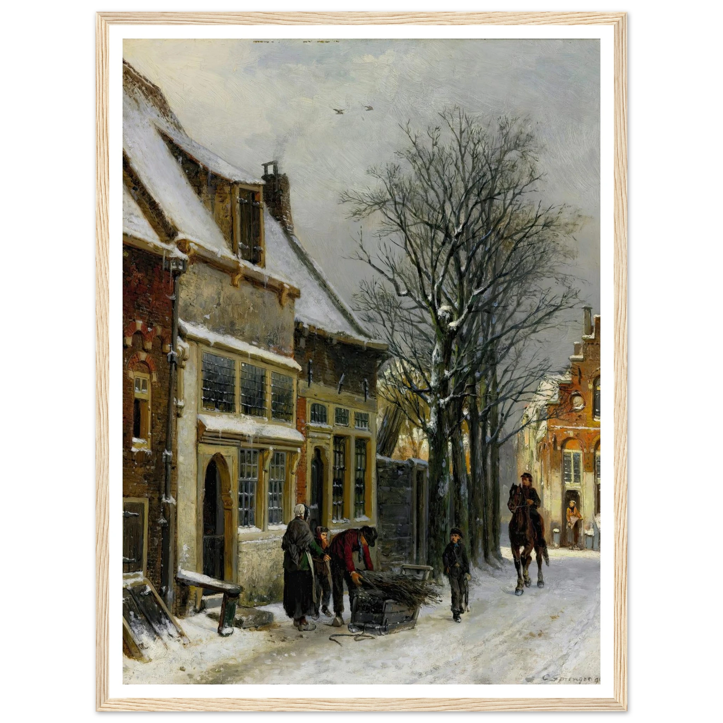 A View Of Haarlem (1890) Art Print | Cornelis Springer-Quipham Collections