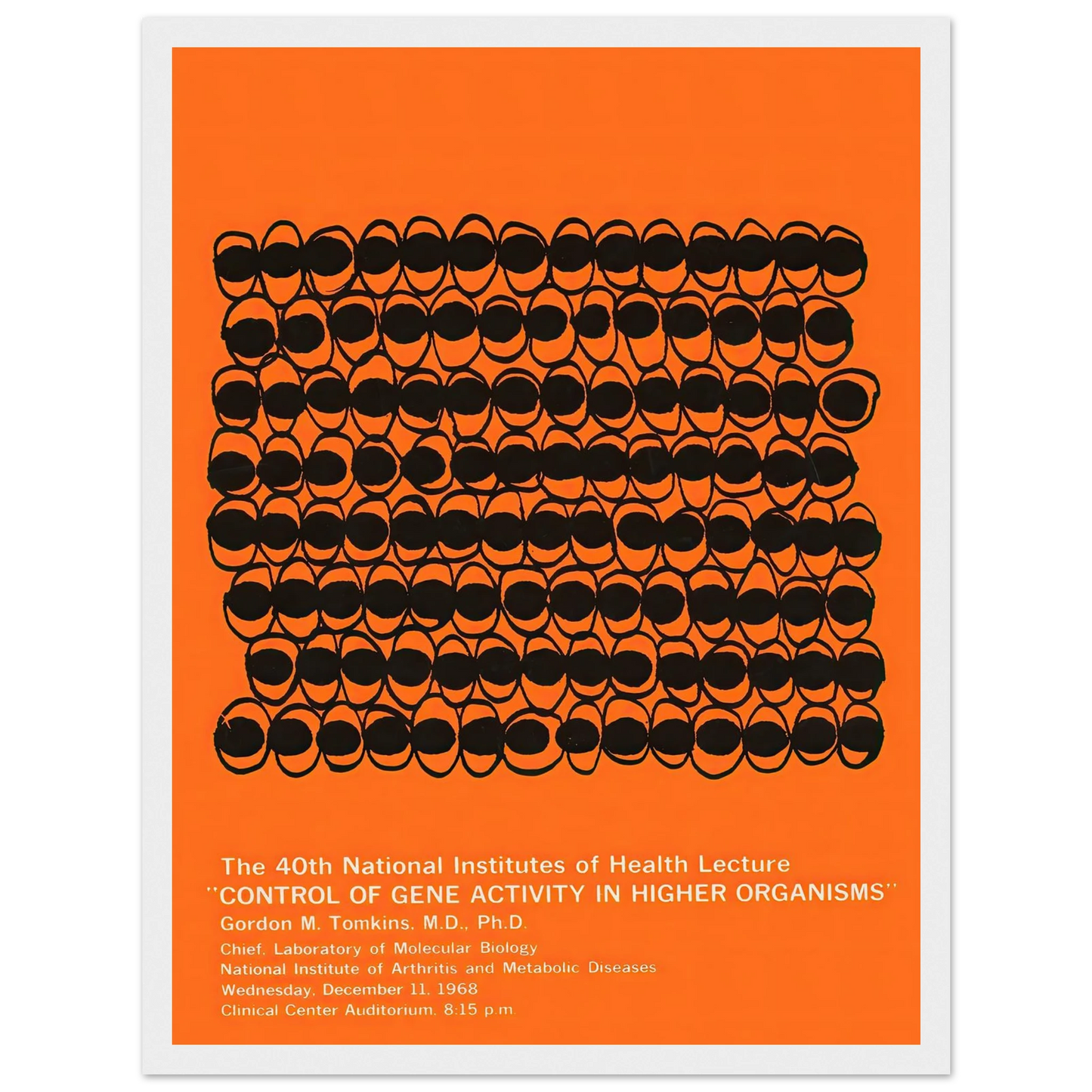 Control of gene activity in higher organisms (1968) Art Print | National Institutes of Health-Quipham Collections