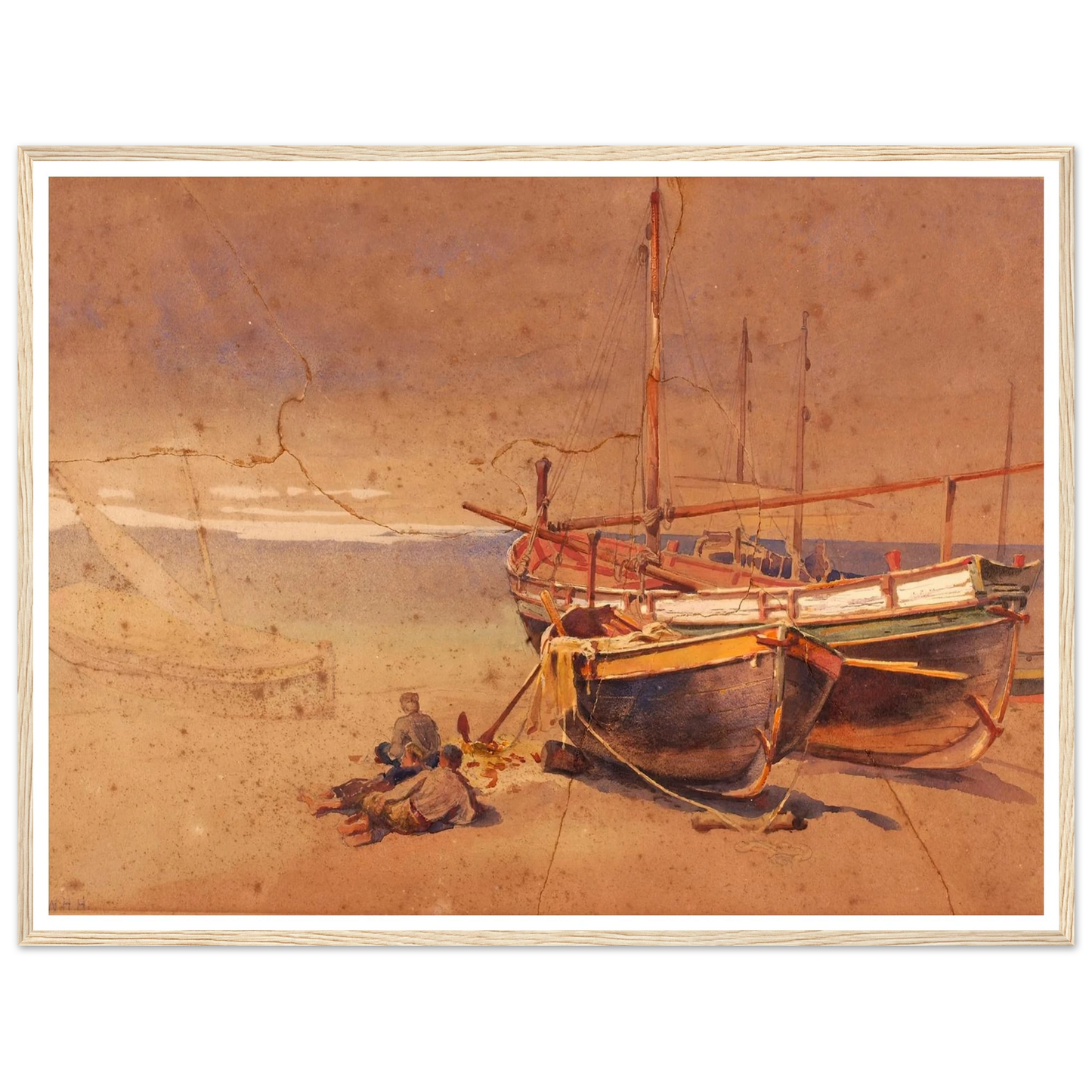 Capri (1880) Art Print | William Henry Holmes-Quipham Collections