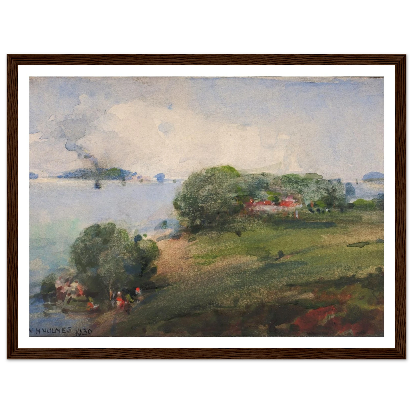 View On The Potomac (1930) Art Print | William Henry Holmes-Quipham Collections