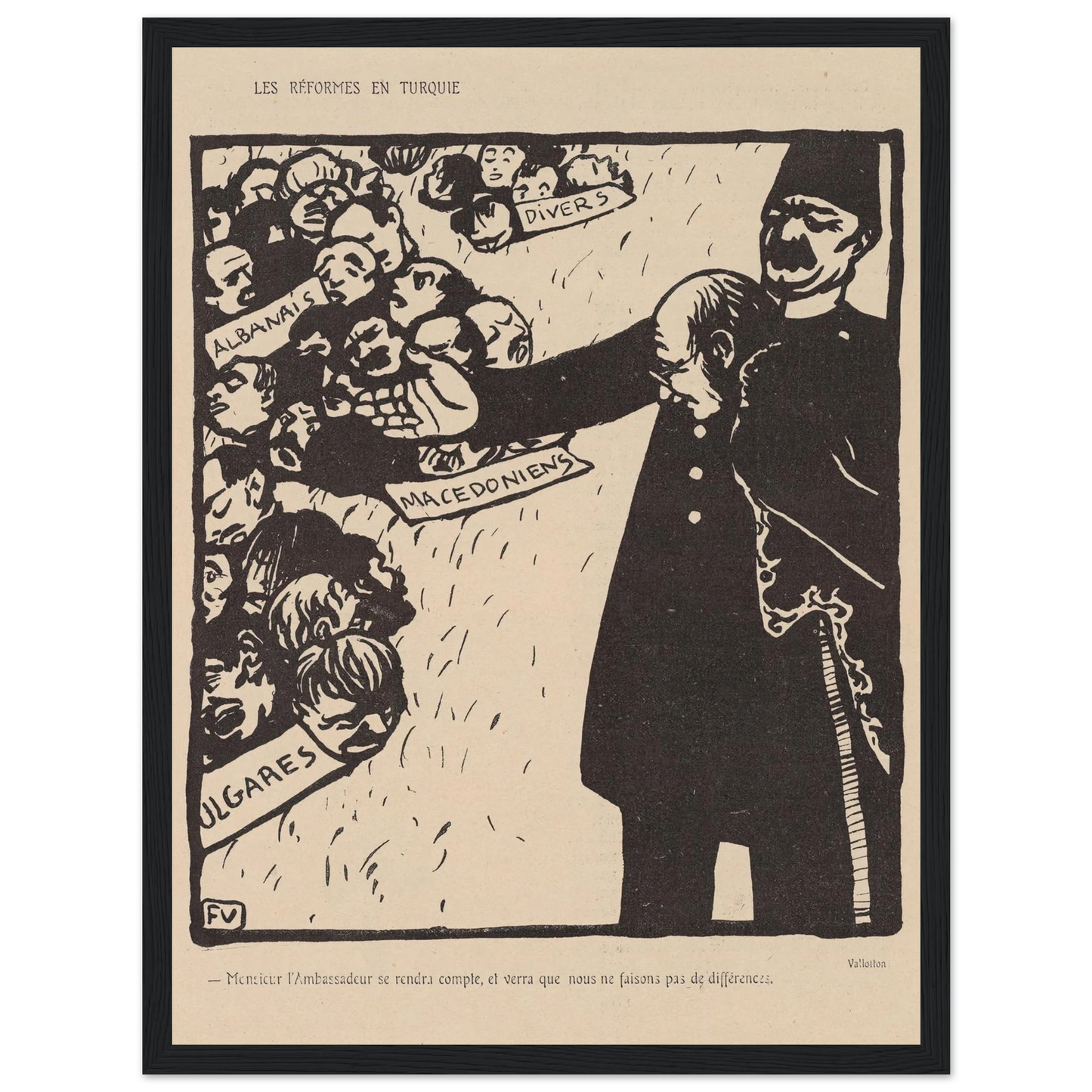 24 avril 1903 Art Print | Felix Vallotton-Quipham Collections