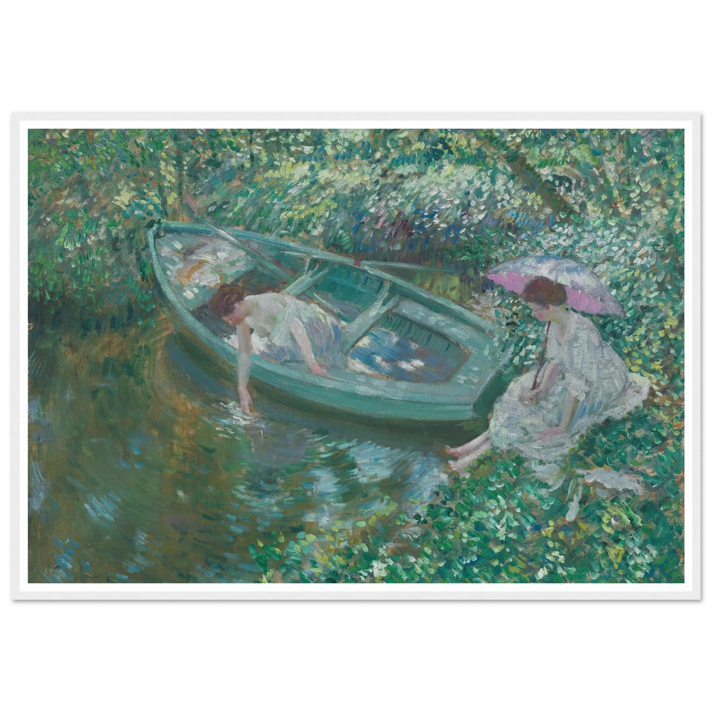 Repose at Noonday (circa 1911) Art Print | Frederick Carl Frieseke-Quipham Collections