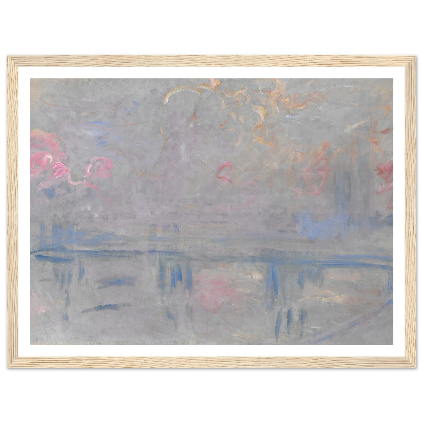 Charing Cross Bridge (1900) Art Print | Claude Monet-Quipham Collections