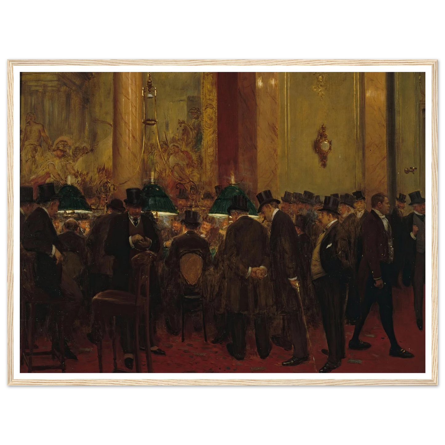 Au cercle (1908) Art Print | Jean Beraud-Quipham Collections