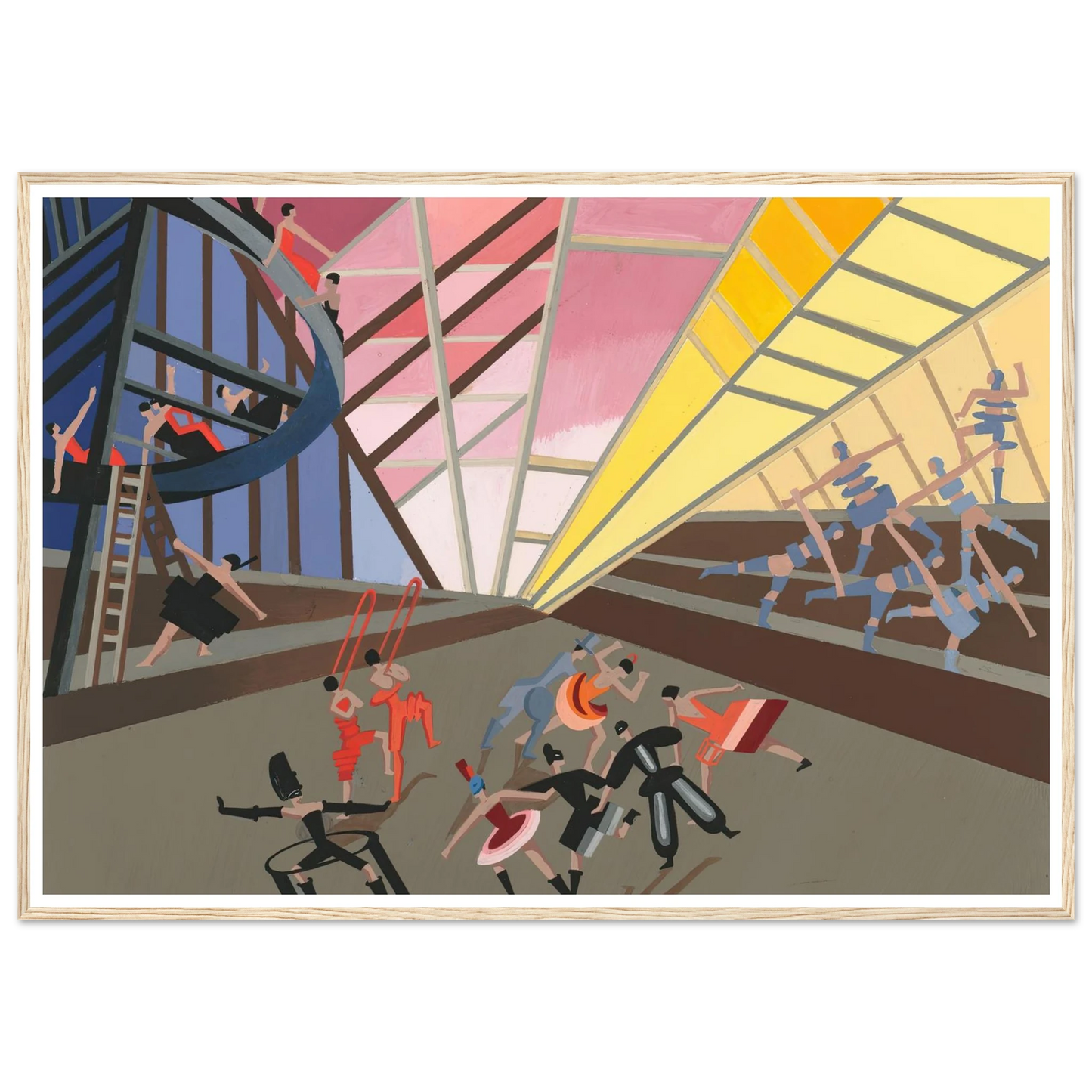 Maquettes dé Théatre 10 Art Print | Alexandra Exter-Quipham Collections