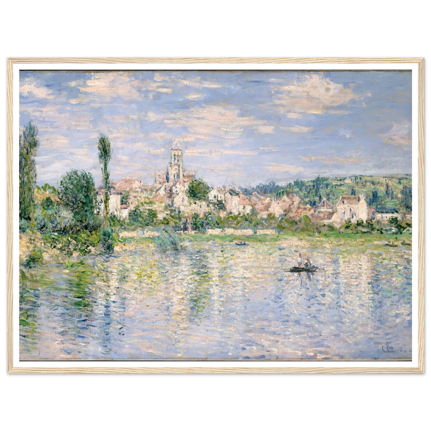 Vétheuil in Summer (1880) Art Print | Claude Monet-Quipham Collections