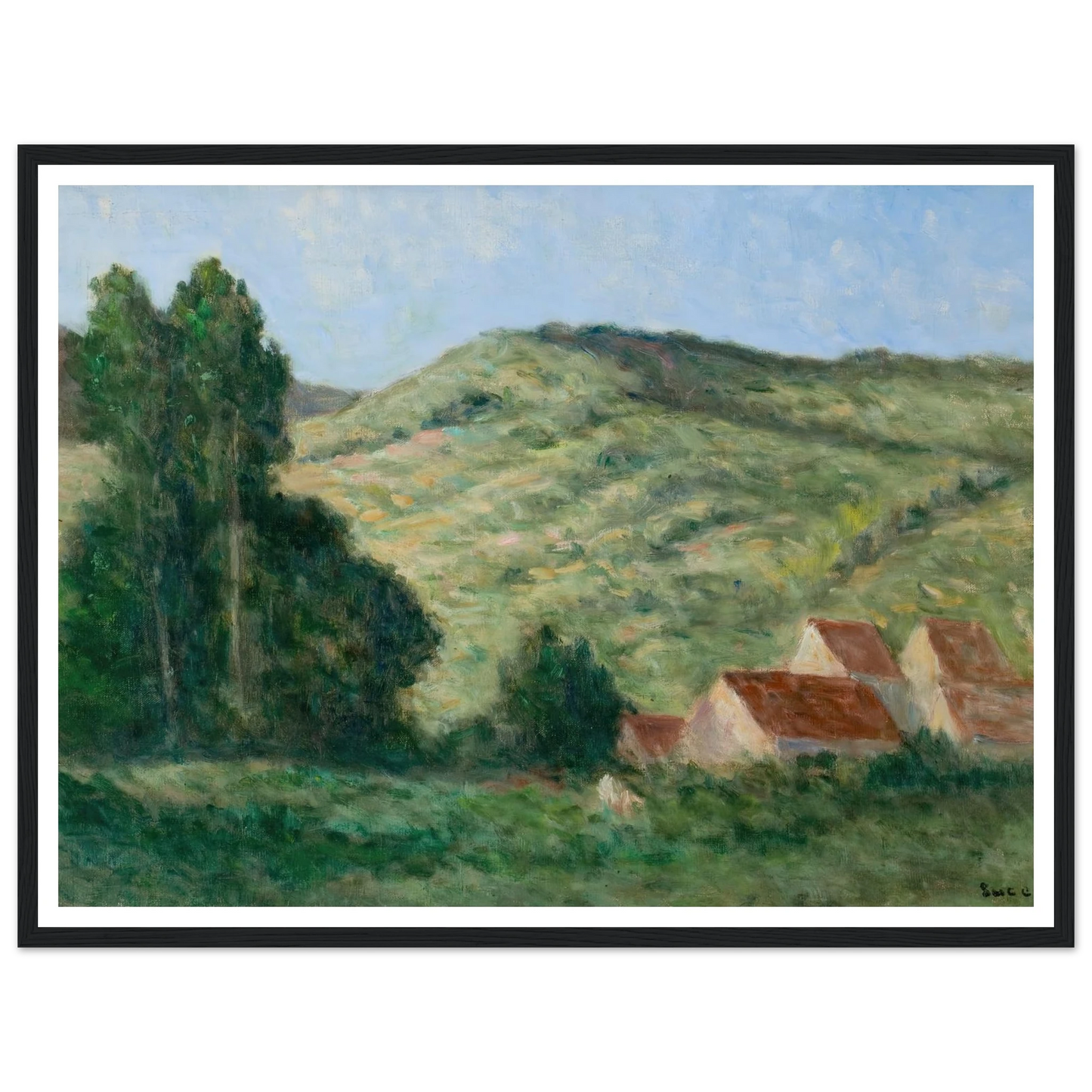 Le Riviere Art Print | Maximilien Luce-Quipham Collections