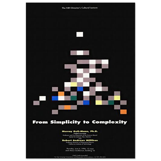 From simplicity to complexity (1996) Art Print | National Institutes of Health-Quipham Collections