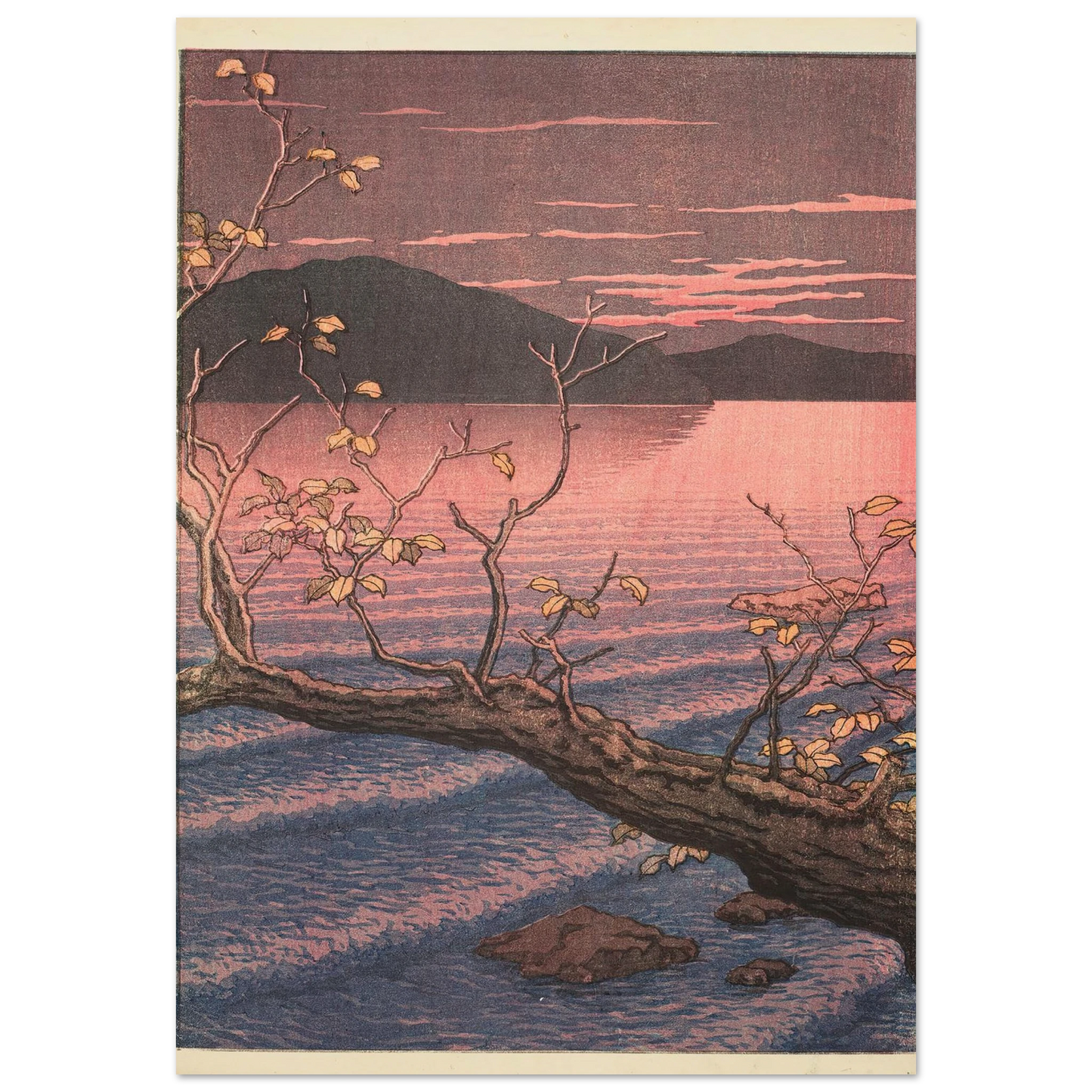 Towadako noguchi (Towada Lake Aomori) (1932) Art Print | Kawase Hasui-Quipham Collections