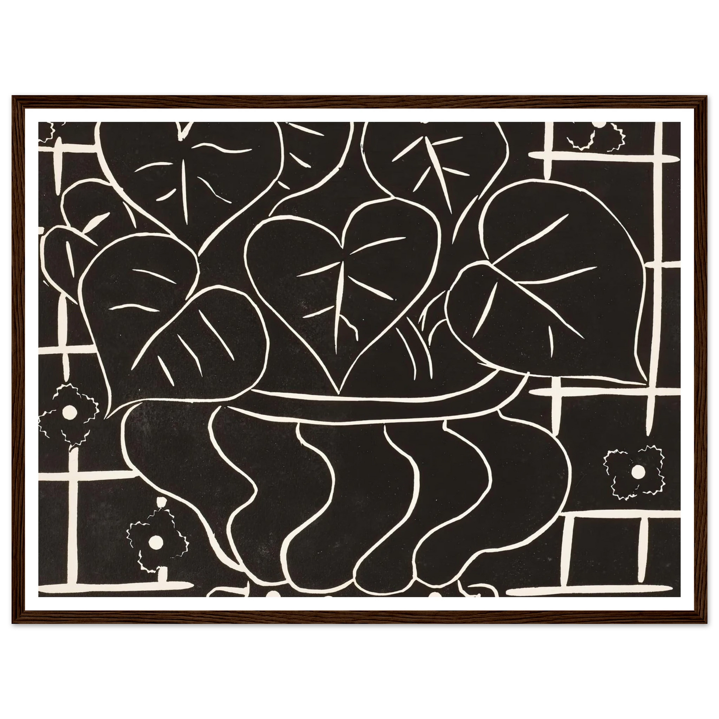 Corbeille de bégonias I (1938) Art Print | Henri Matisse-Quipham Collections