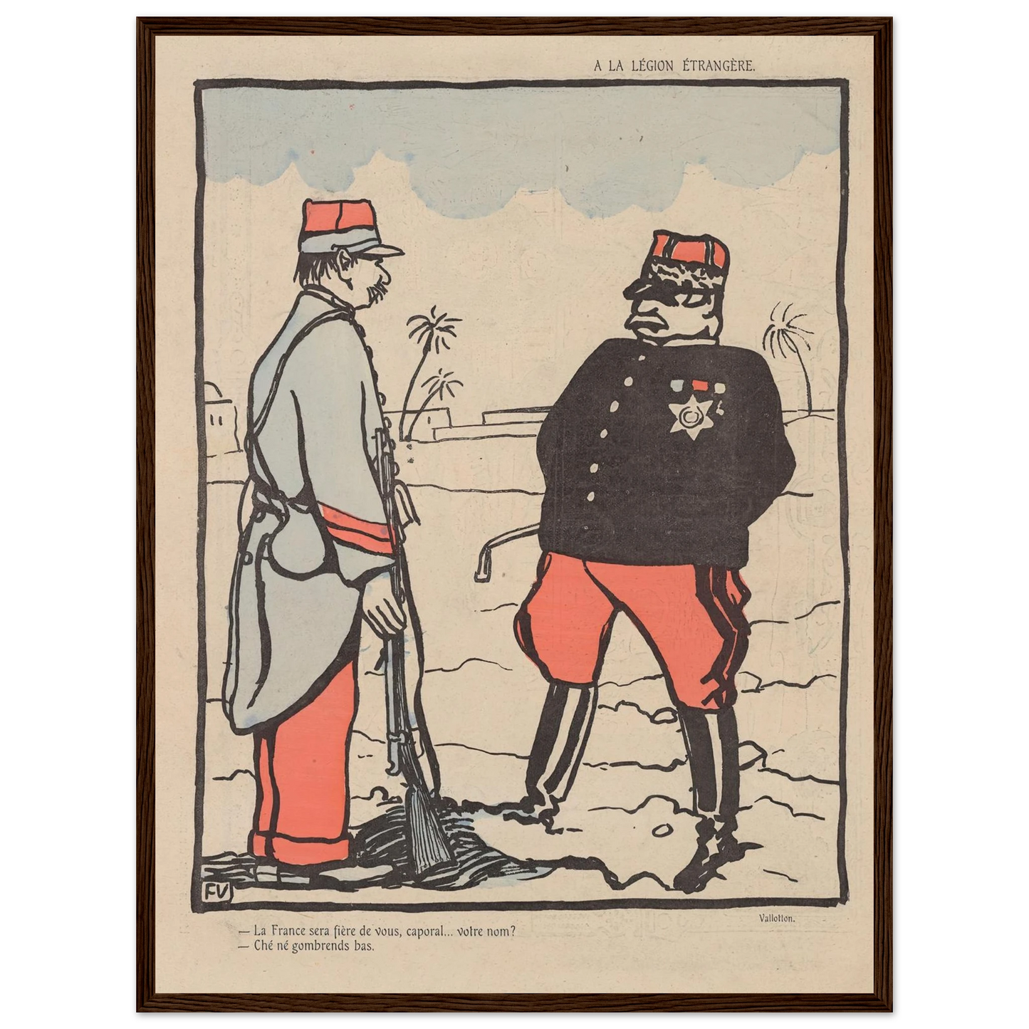 20 juin 1903 Art Print | Felix Vallotton-Quipham Collections
