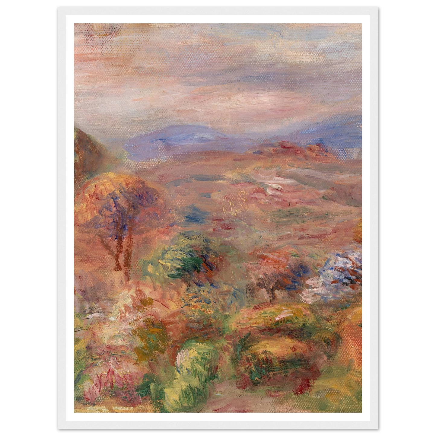 Landscape (Paysage) (c. 1911) Art Print | Pierre Auguste Renoir-Quipham Collections
