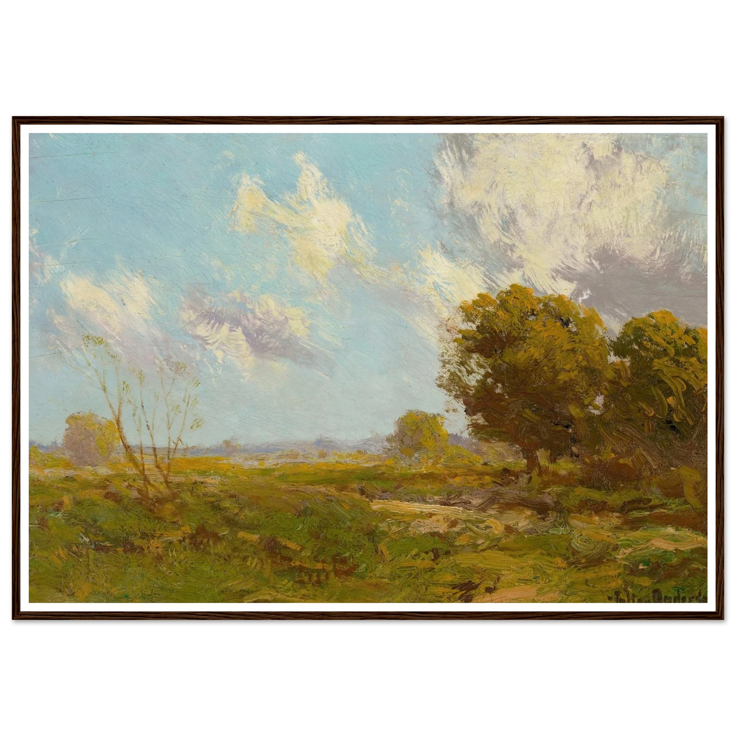 Late Afternoon (1909) Art Print | Julian Onderdonk-Quipham Collections