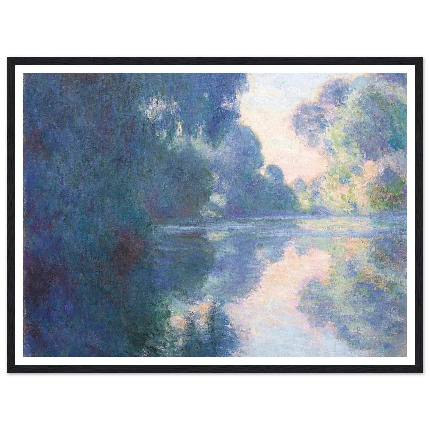 Matinée sur la Seine (1897) Art Print | Claude Monet-Quipham Collections