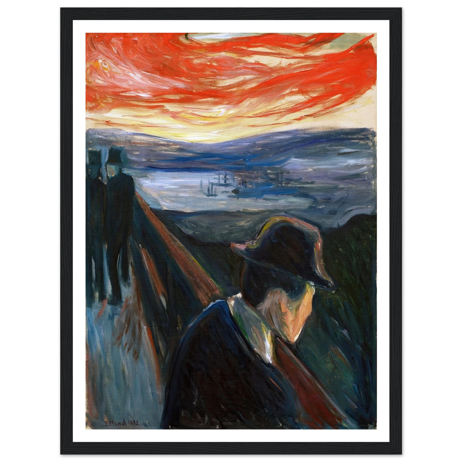 Despair (1892) Art Print | Edvard Munch-Quipham Collections
