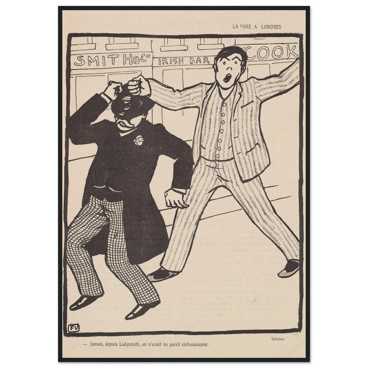 18 juillet 1903 Art Print | Felix Vallotton-Quipham Collections