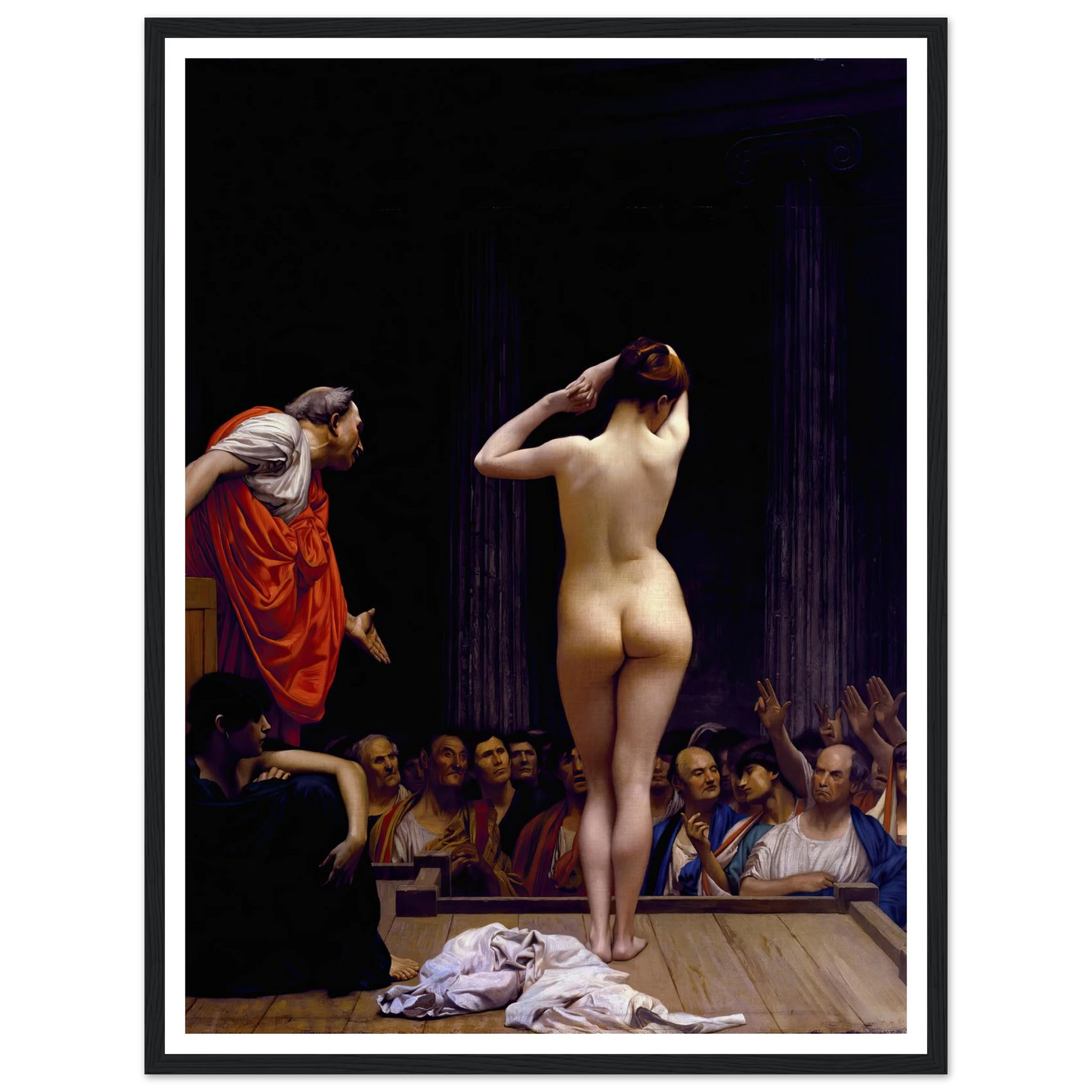 A Roman Slave Market (ca 1884) Art Print | Jean Leon Gerome-Quipham Collections