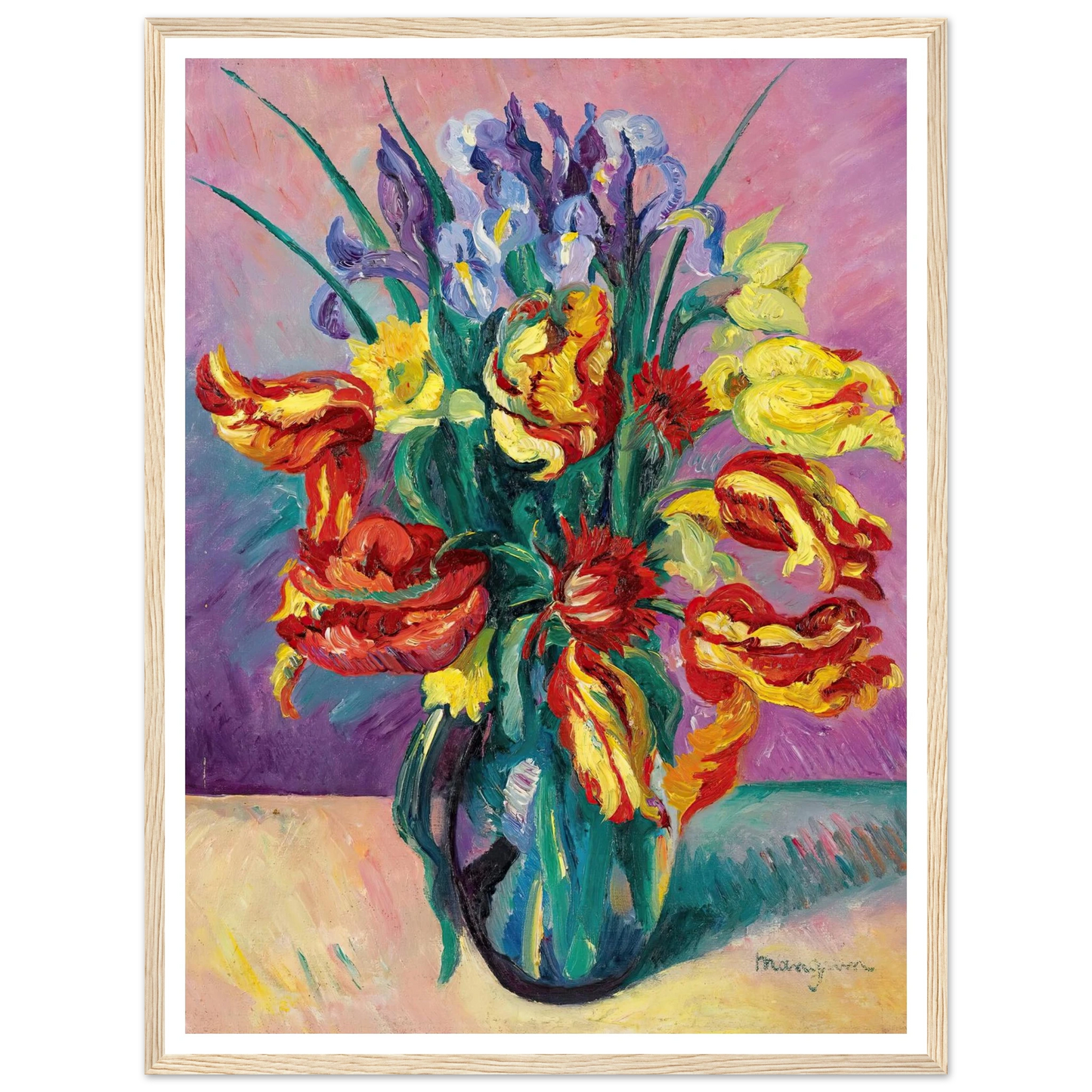 Tulipes Perroquet (1916) Art Print | Henri Manguin-Quipham Collections