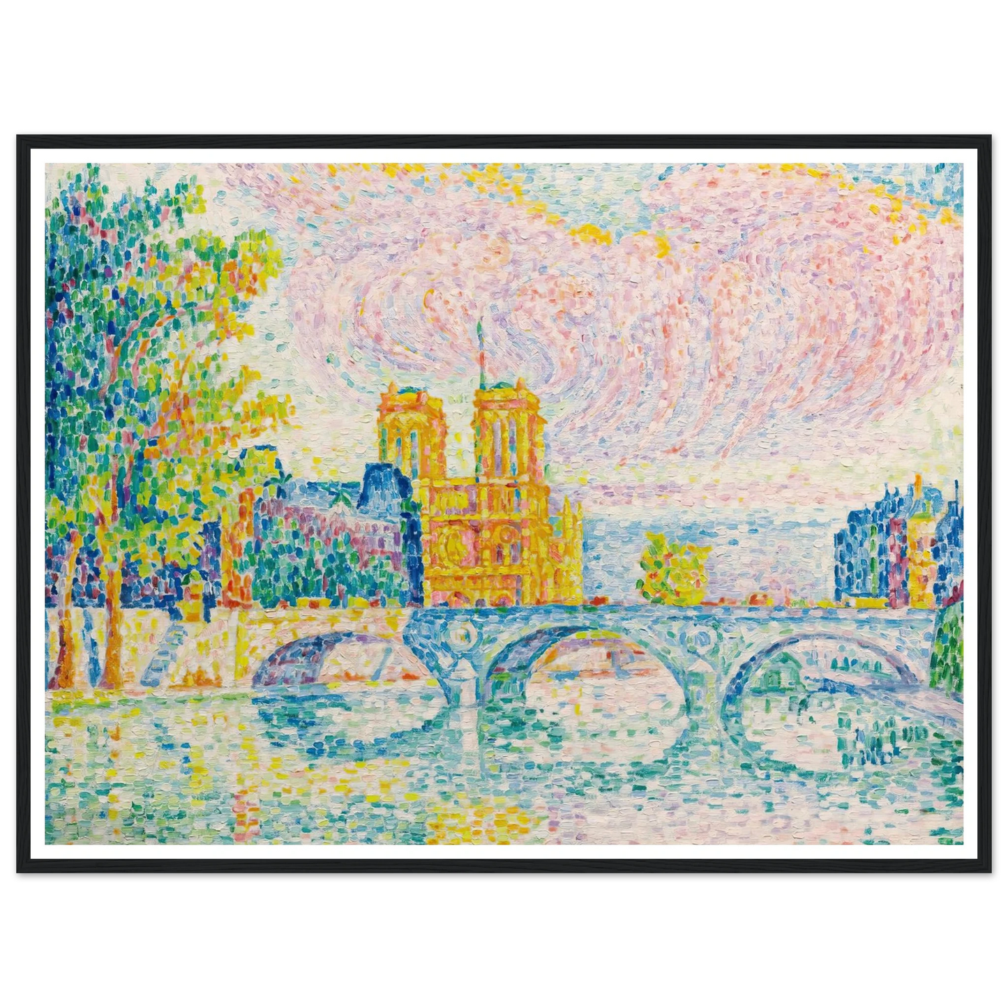 La Cité, Paris (1934) Art Print | Paul Signac-Quipham Collections