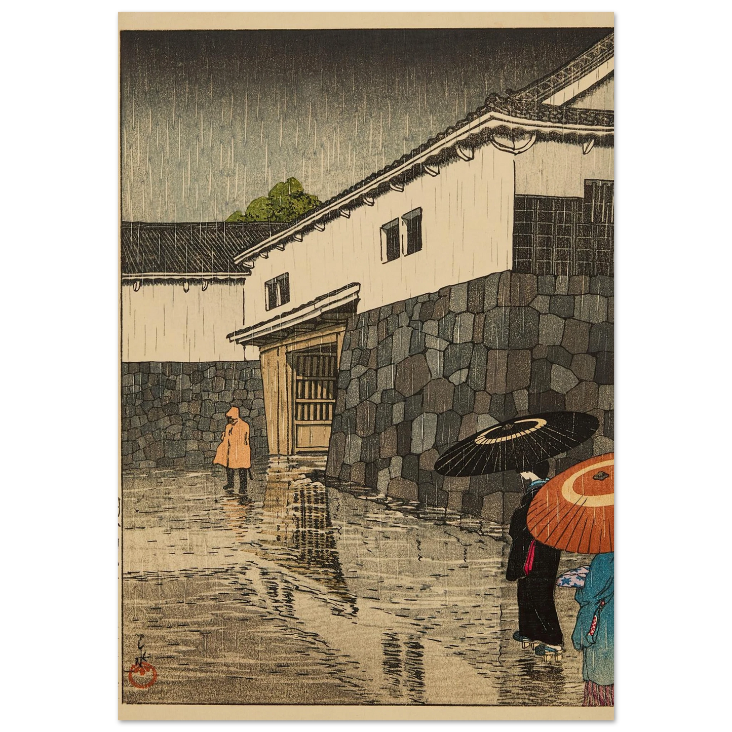 Uchiyamashita, Okayama Art Print | Kawase Hasui-Quipham Collections
