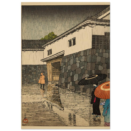 Uchiyamashita, Okayama Art Print | Kawase Hasui-Quipham Collections