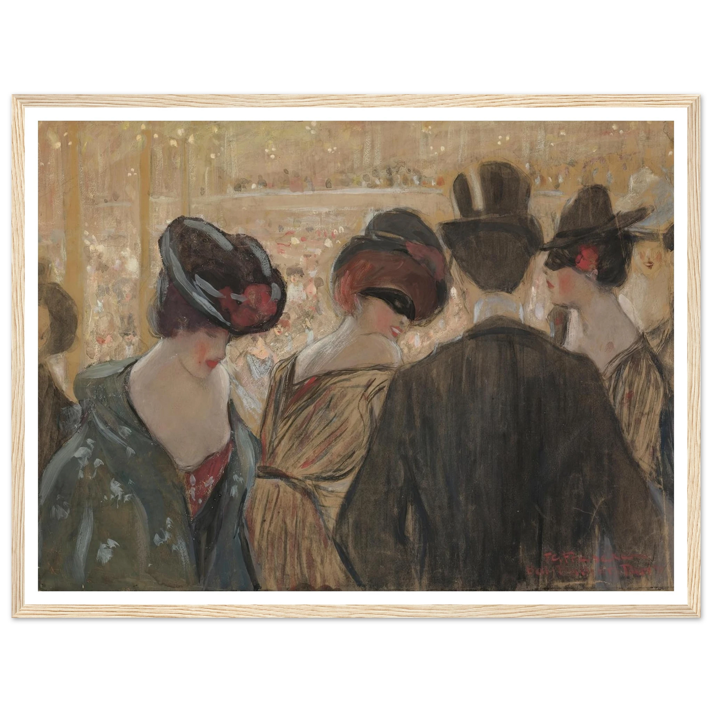 Bal-Bullier, Paris Art Print | Frederick Carl Frieseke-Quipham Collections
