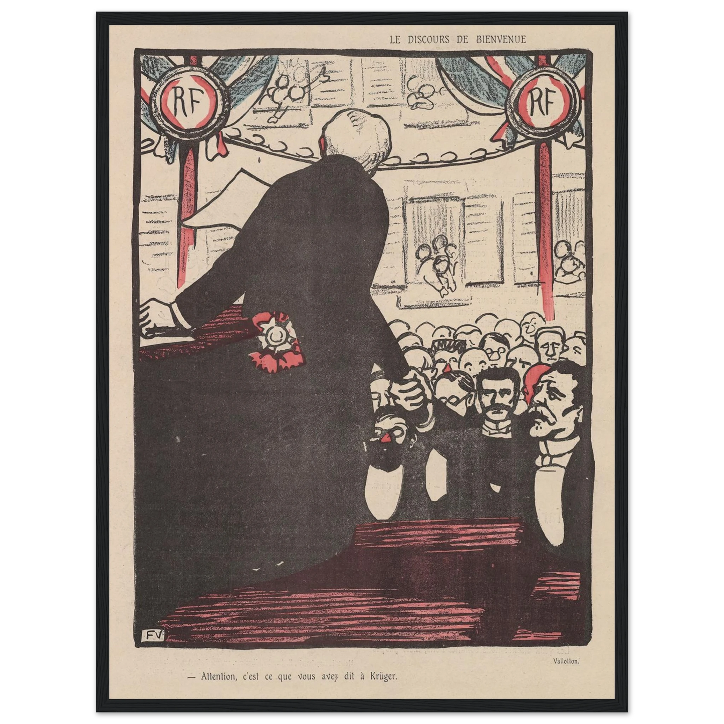 9 mai 1903 Art Print | Felix Vallotton-Quipham Collections