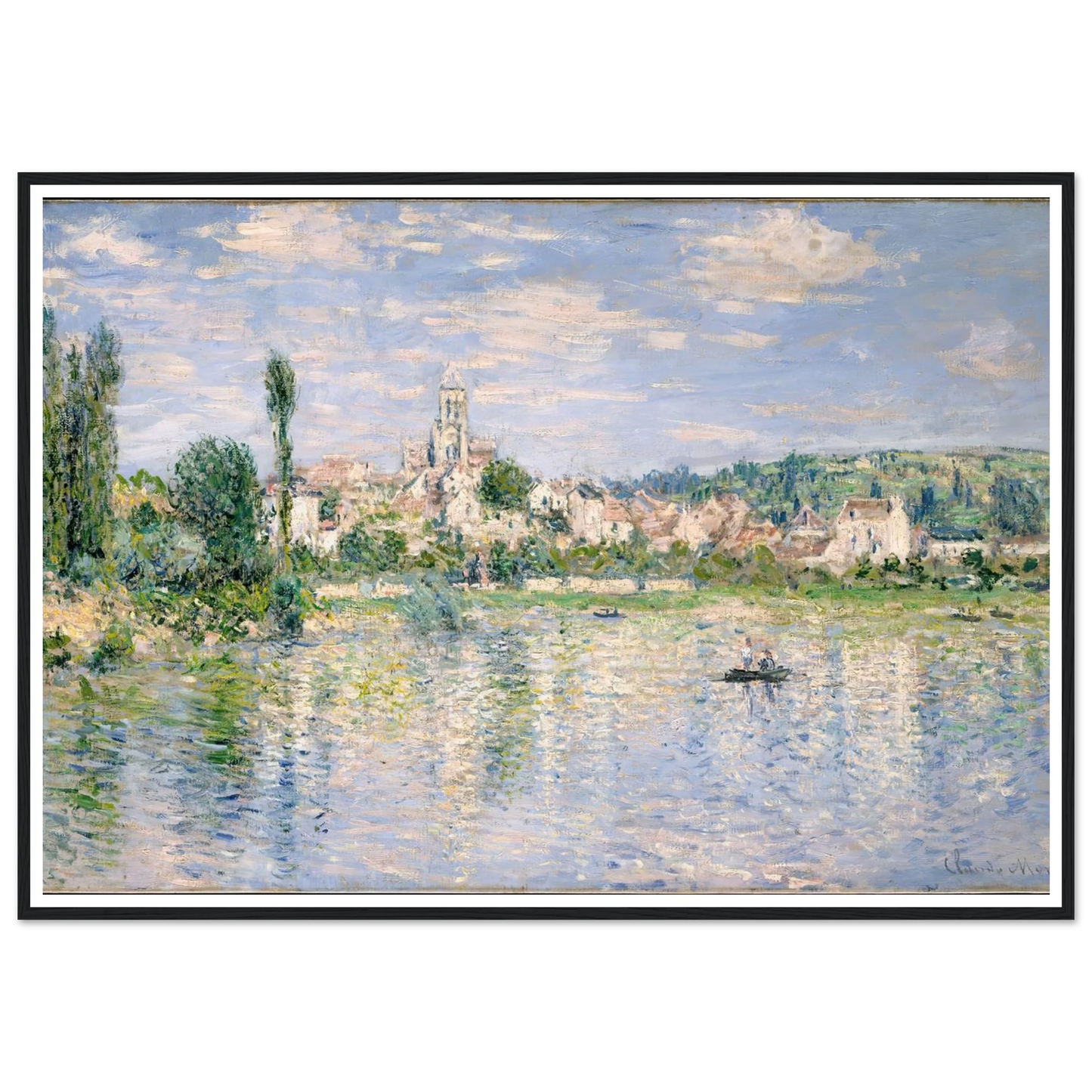 Vétheuil in Summer (1880) Art Print | Claude Monet-Quipham Collections