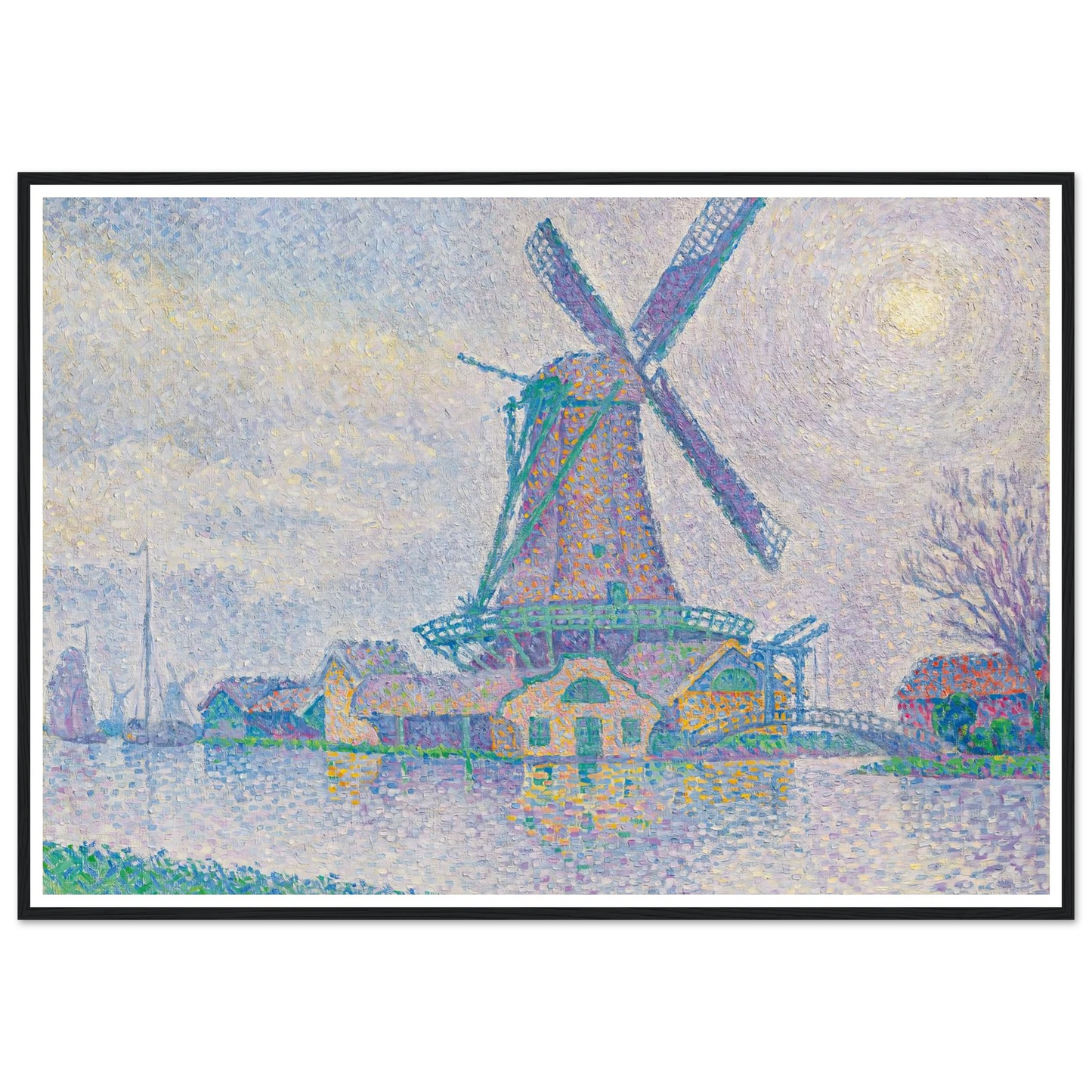 Moulin d’Edam (1896) Art Print | Paul Signac-Quipham Collections