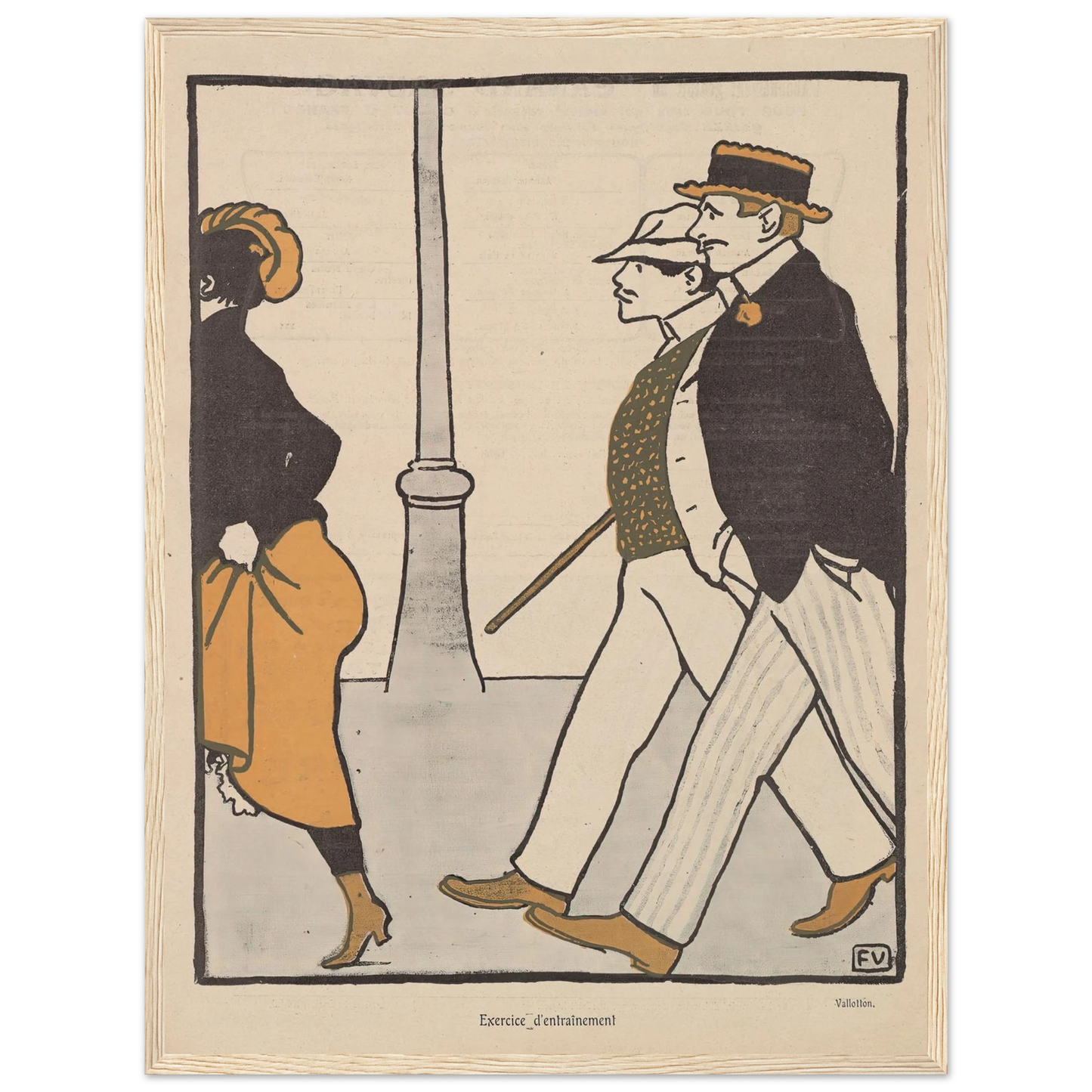 11 juillet 1903. Art Print | Felix Vallotton-Quipham Collections