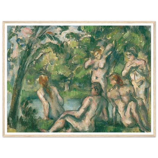 Bathers 2 Art Print | Paul Cezanne-Quipham Collections