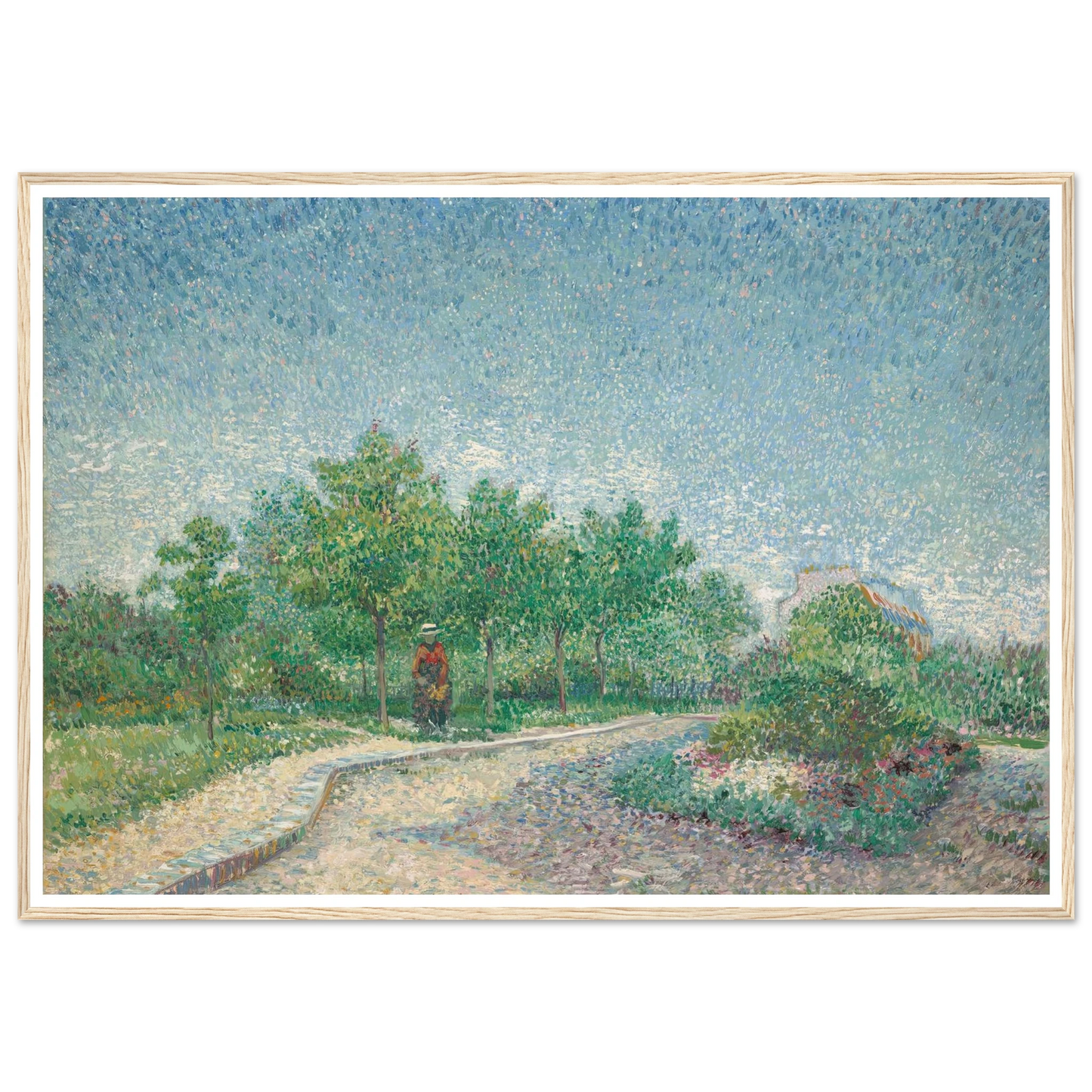 Square Saint-Pierre, Paris (1887) Art Print | Vincent van Gogh-Quipham Collections