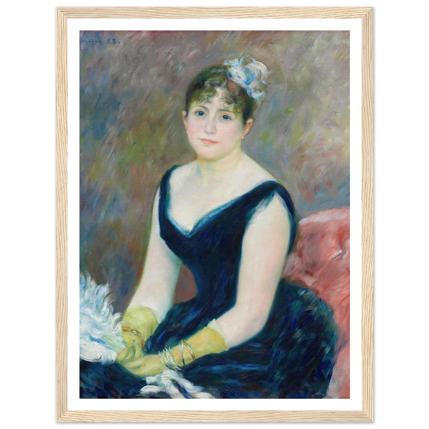 Madame Léon Clapisson (1883) Art Print | Pierre Auguste Renoir-Quipham Collections