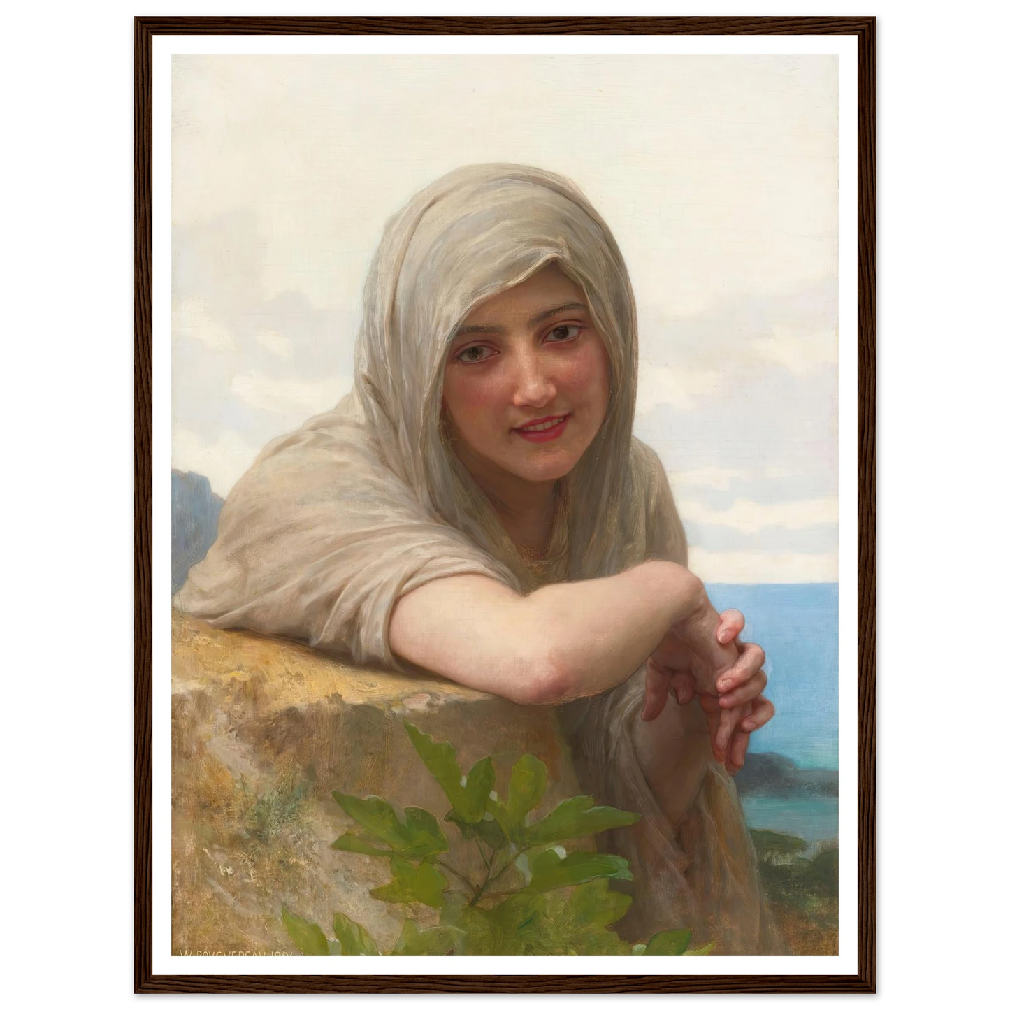 Souvenir (1894) Art Print | William Bouguereau-Quipham Collections