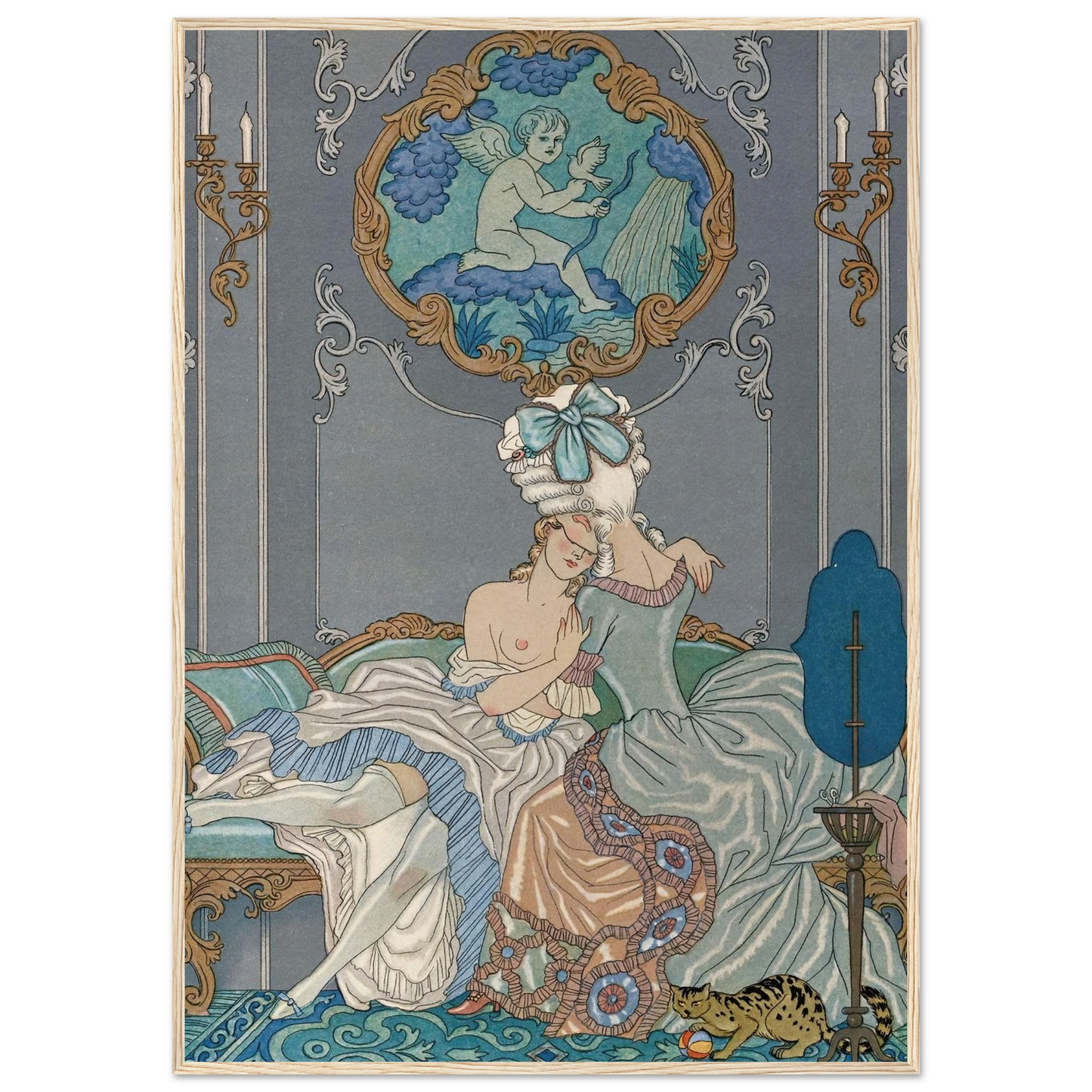 Liaisons dangereuses (1934) Art Print | George Barbier-Quipham Collections