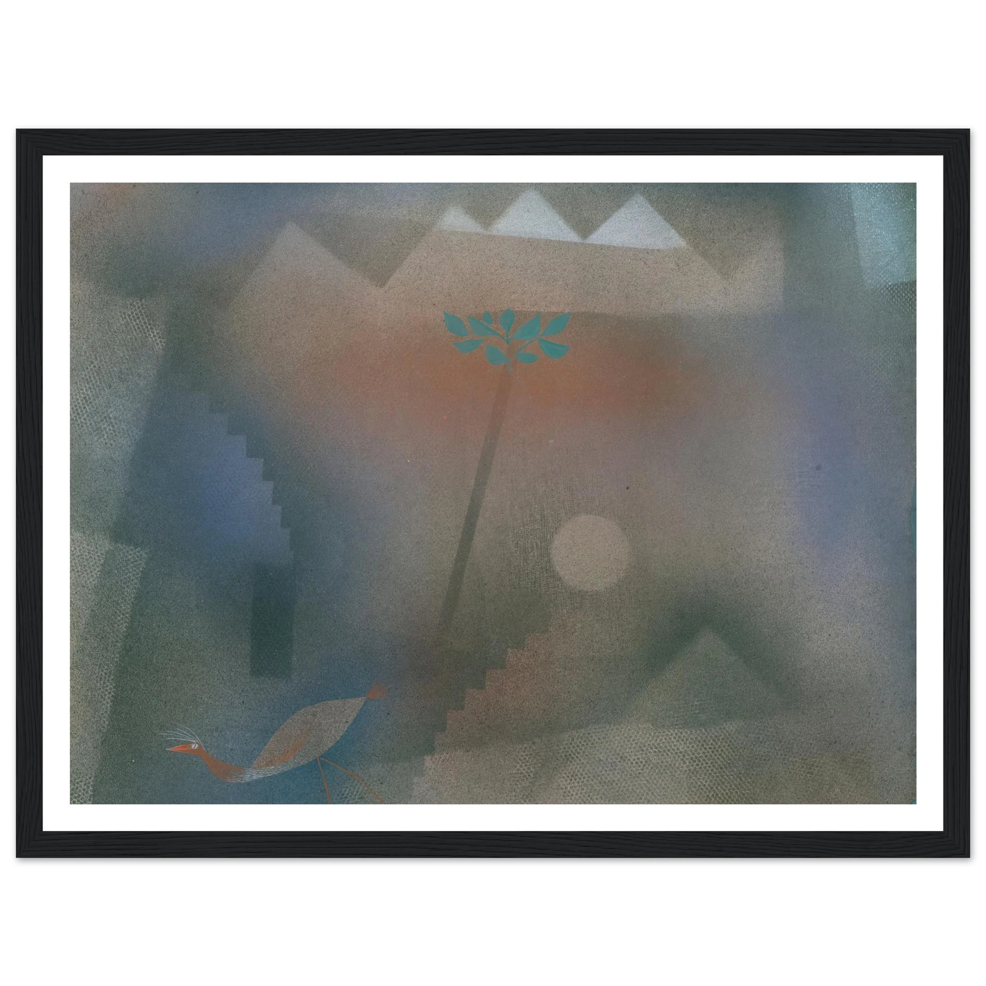 Bird Wandering Off (1926) Art Print | Paul Klee-Quipham Collections