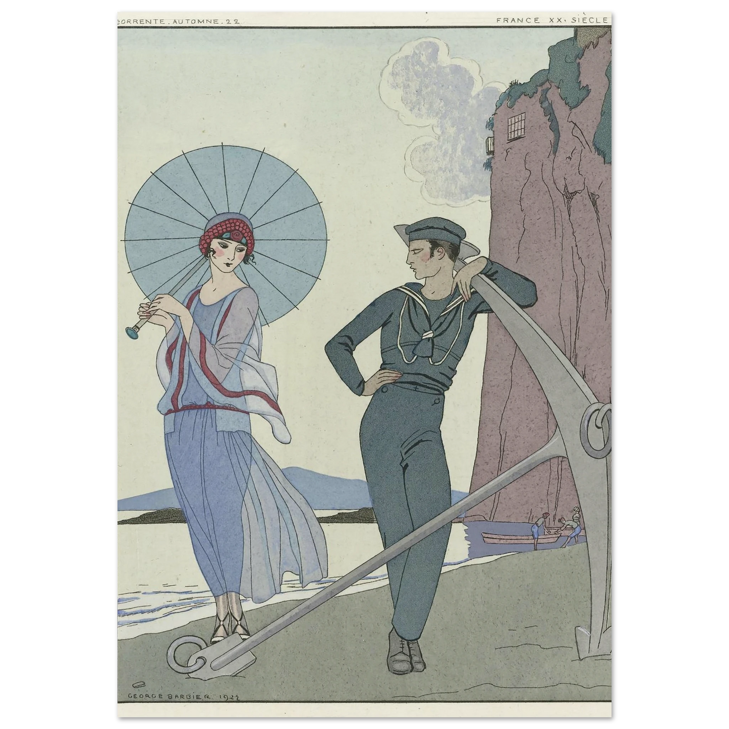 Joie de vivre; Falbalas et Fanfreluches (1923) Art Print | George Barbier-Quipham Collections