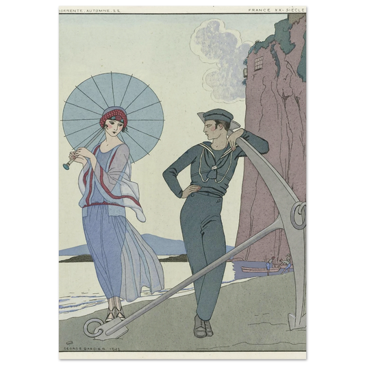 Joie de vivre; Falbalas et Fanfreluches (1923) Art Print | George Barbier-Quipham Collections