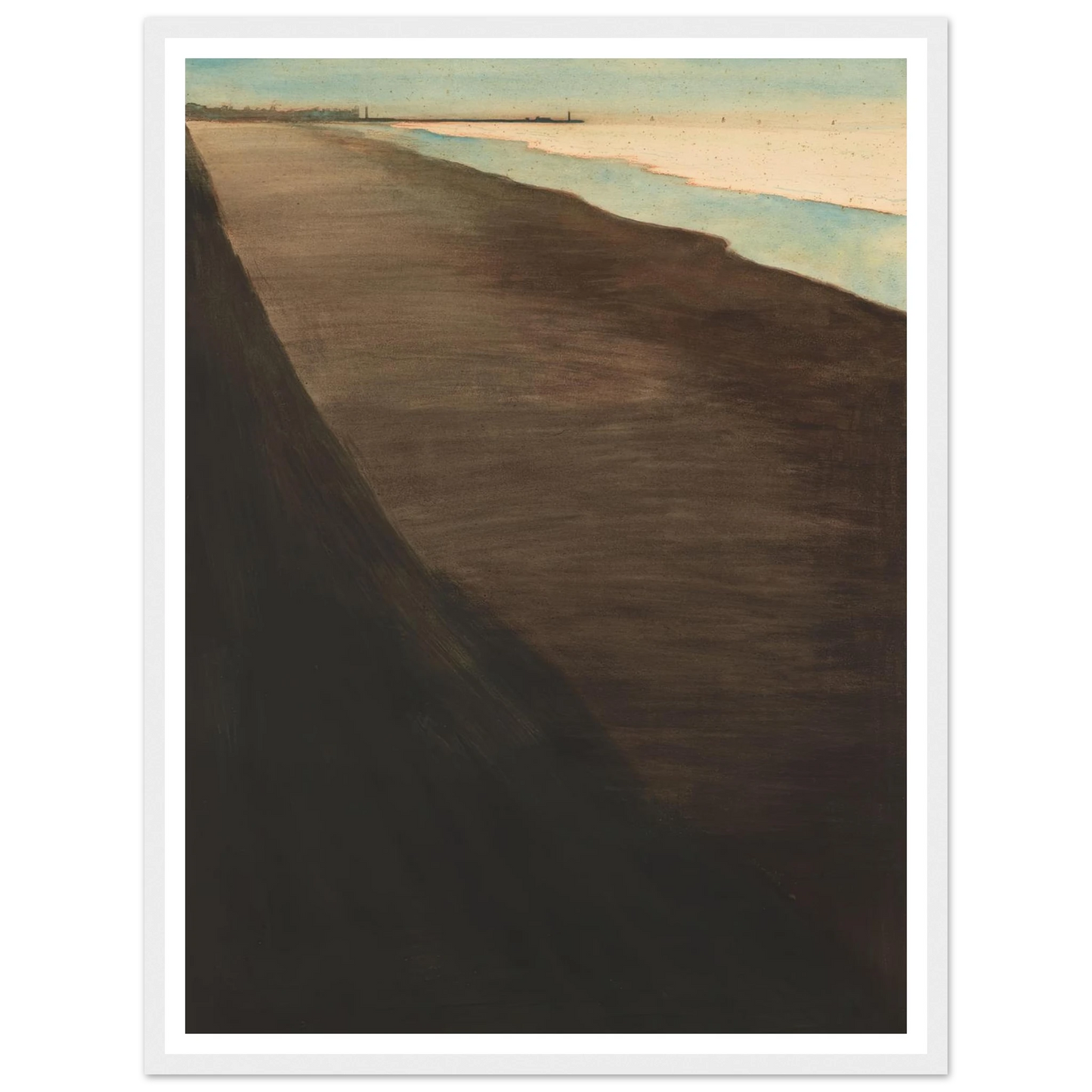 Het strand (1908) Art Print | Leon Spilliaert-Quipham Collections