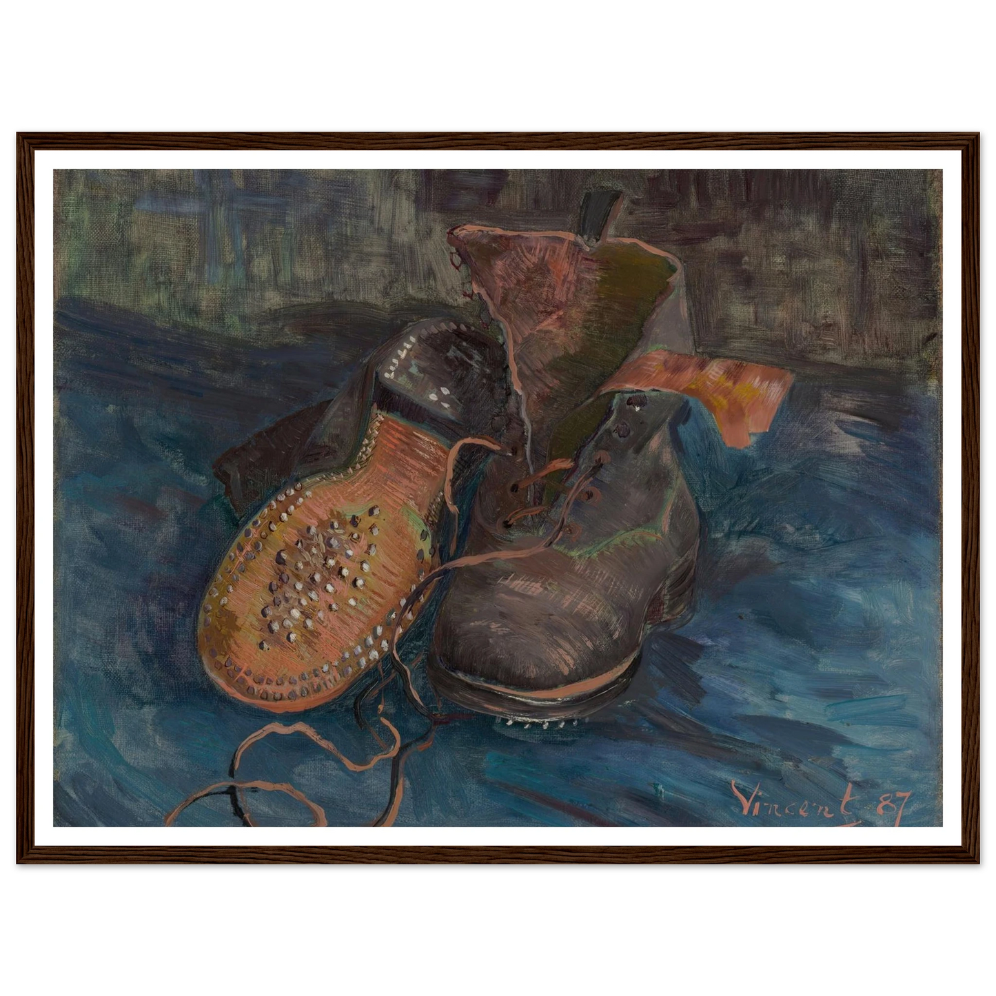 A Pair of Boots (1887) Art Print | Vincent van Gogh-Quipham Collections