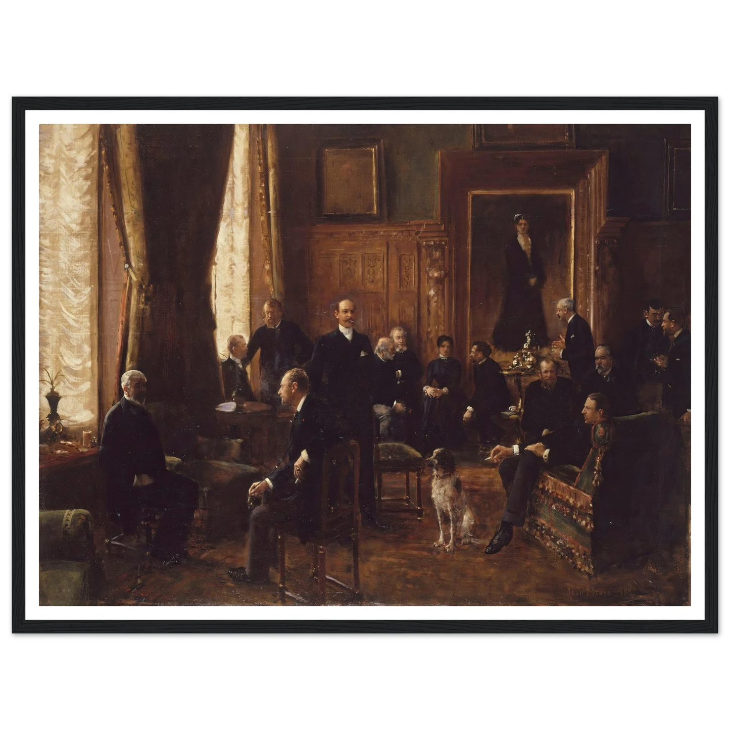 Le salon de la comtesse Potocka (1887) Art Print | Jean Beraud-Quipham Collections
