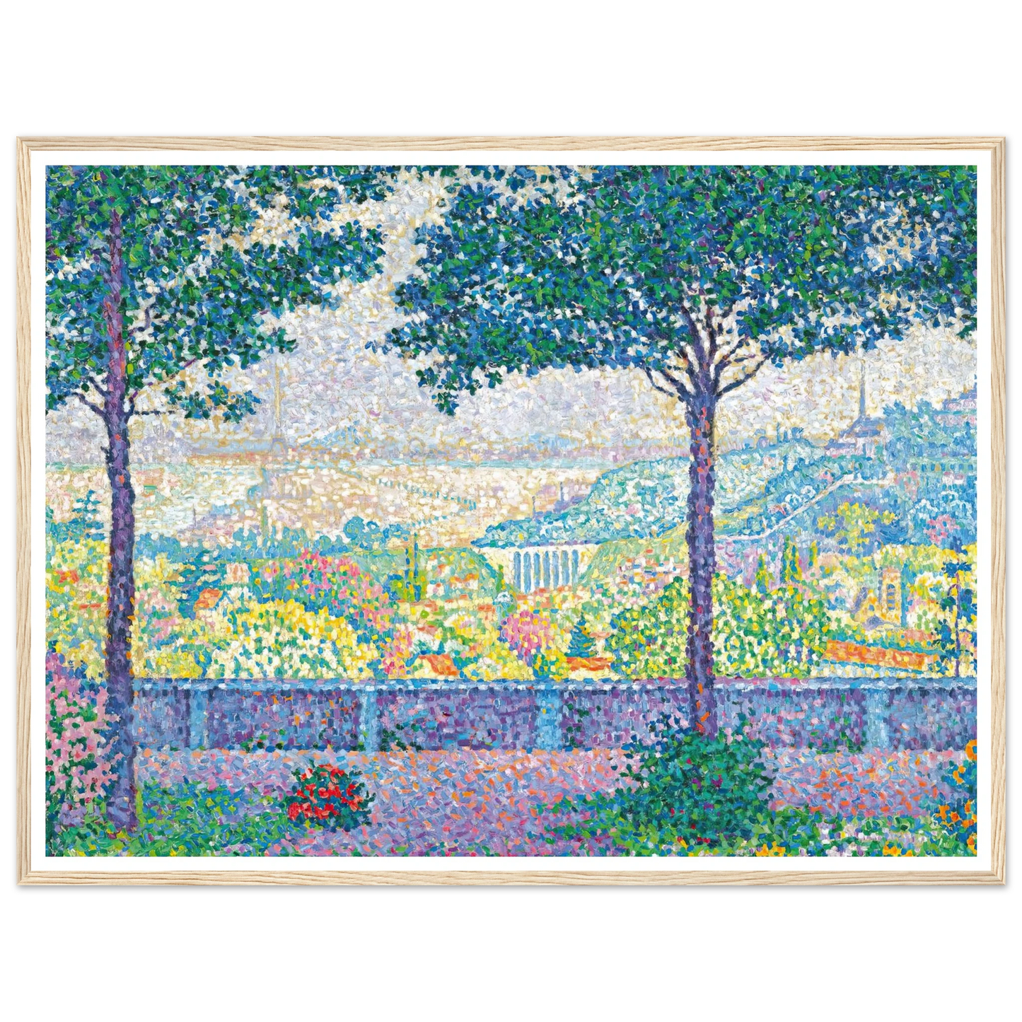 Terrasse De Meudon (1899) Art Print | Paul Signac-Quipham Collections