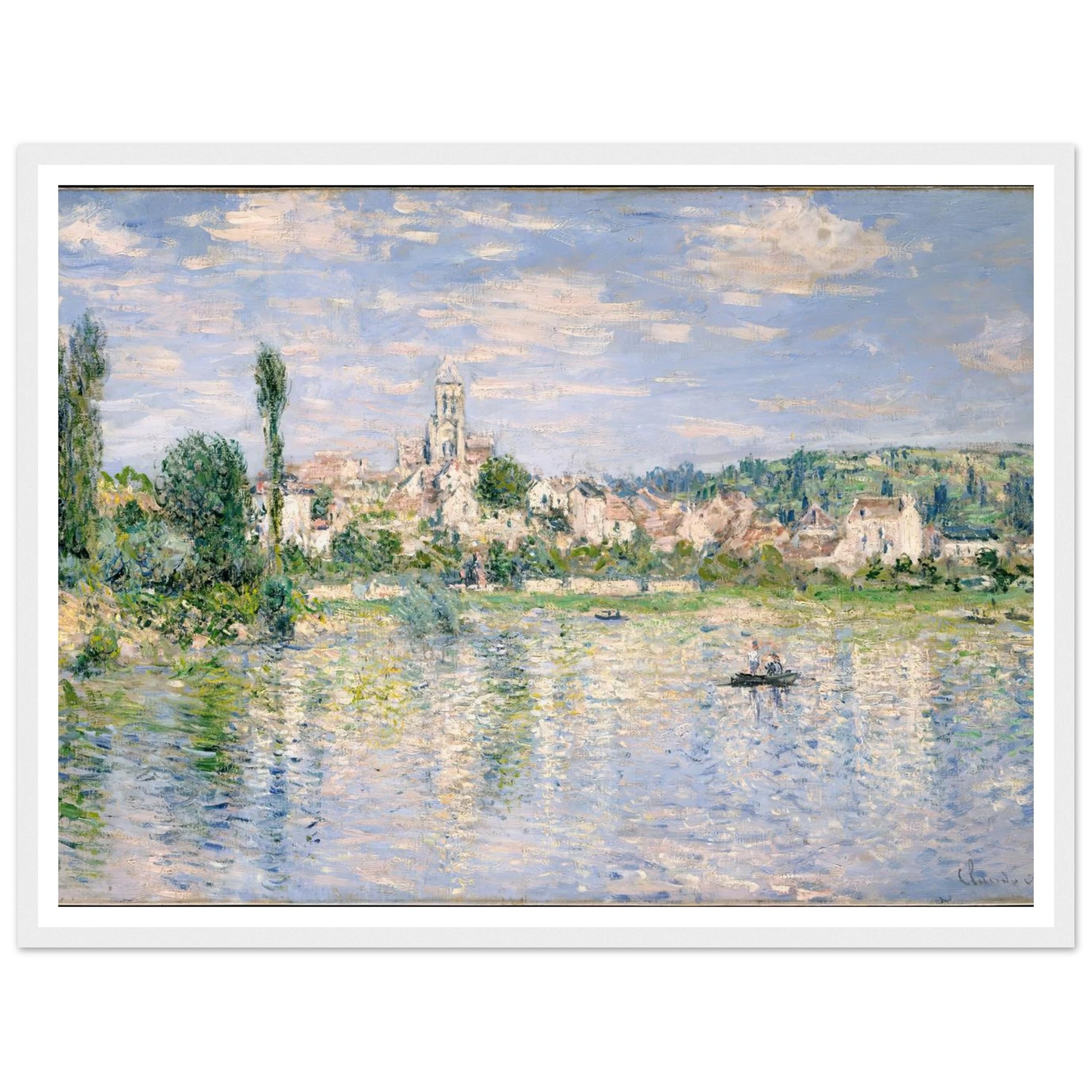 Vétheuil in Summer (1880) Art Print | Claude Monet-Quipham Collections
