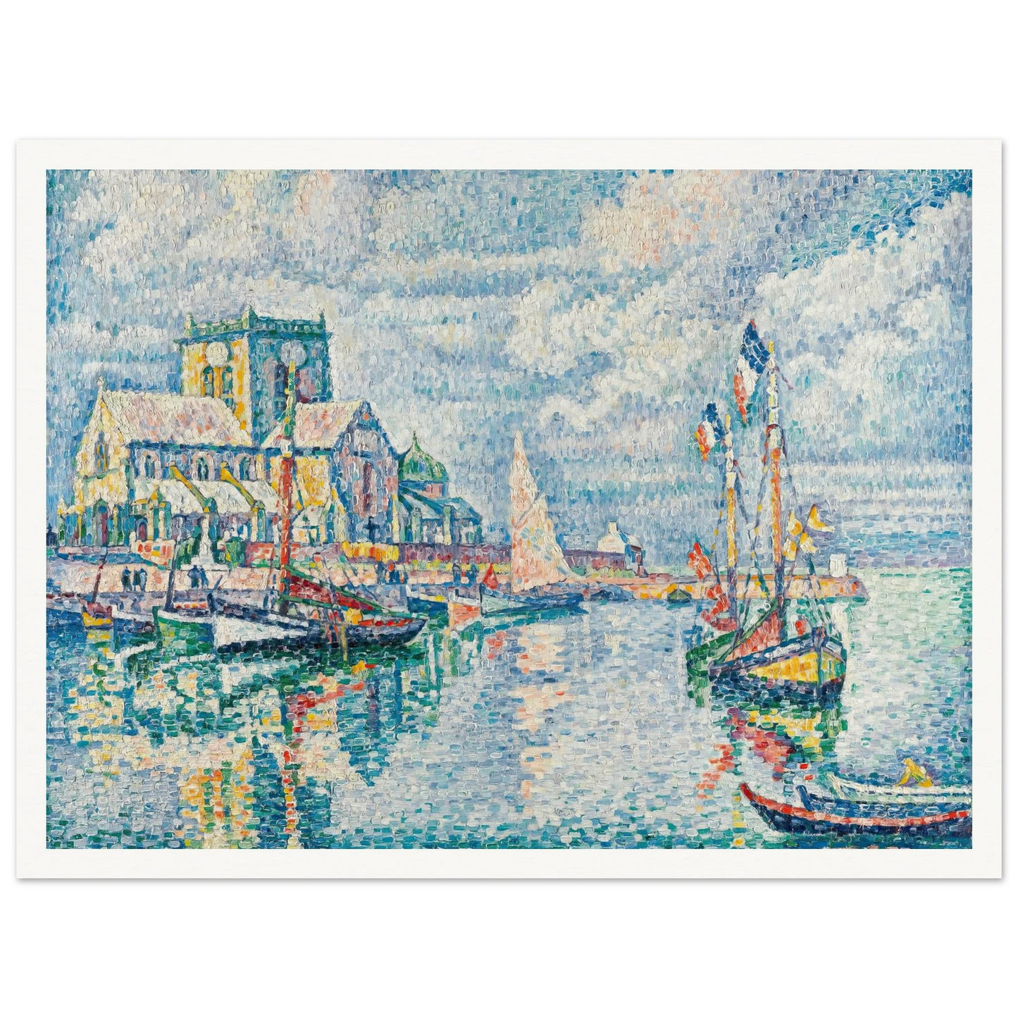 Barfleur (1931) Art Print | Paul Signac-Quipham Collections
