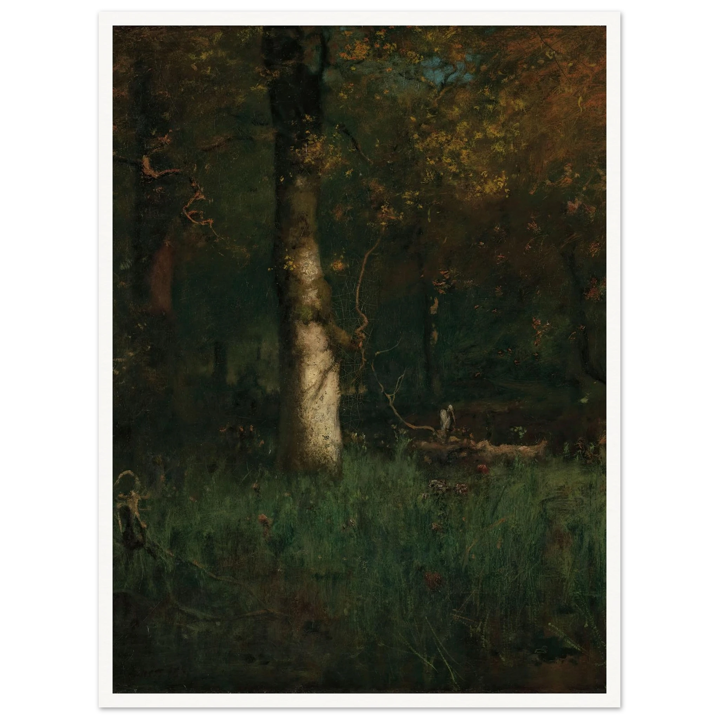 The Home of the Heron (1891) Art Print | George Inness-Quipham Collections